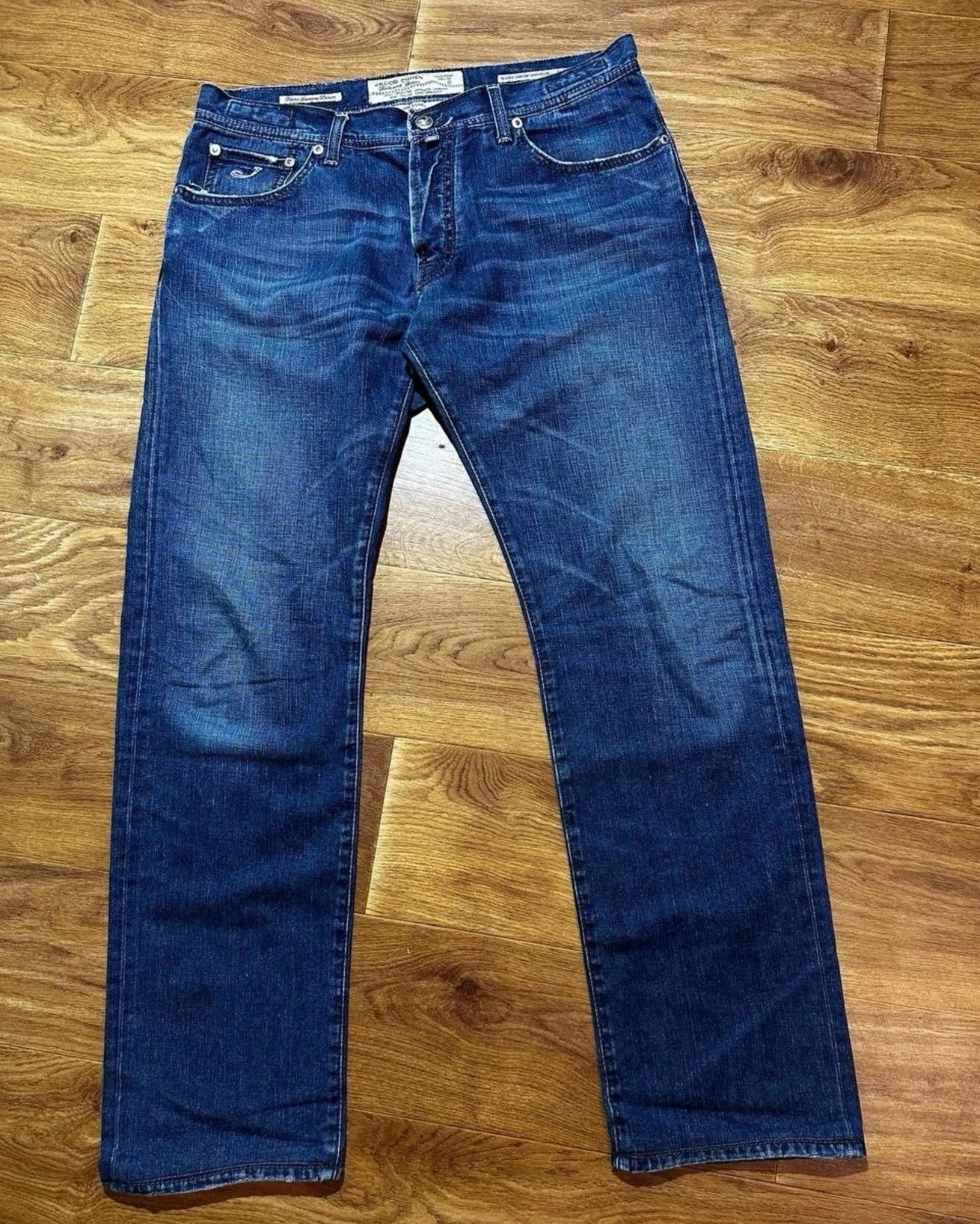 Jacob Cohen Jacob Cohen Designer Jeans Tailored Handmade Made in Italy Size US 37 - 2 Thumbnail