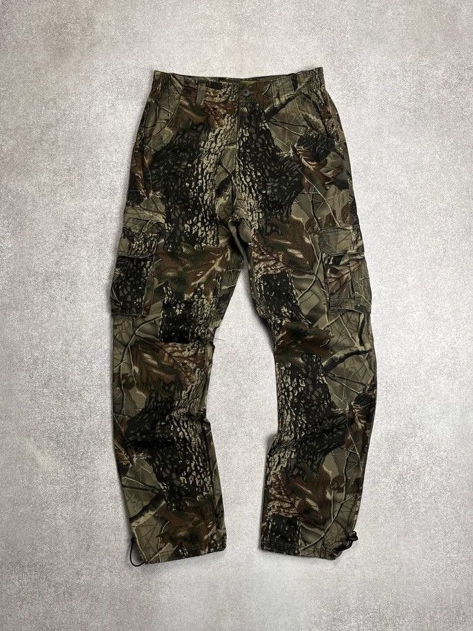 VINTAGE REALTREE 3D CAMO BAGGY CARGO AVANTGARDE PANTS 30