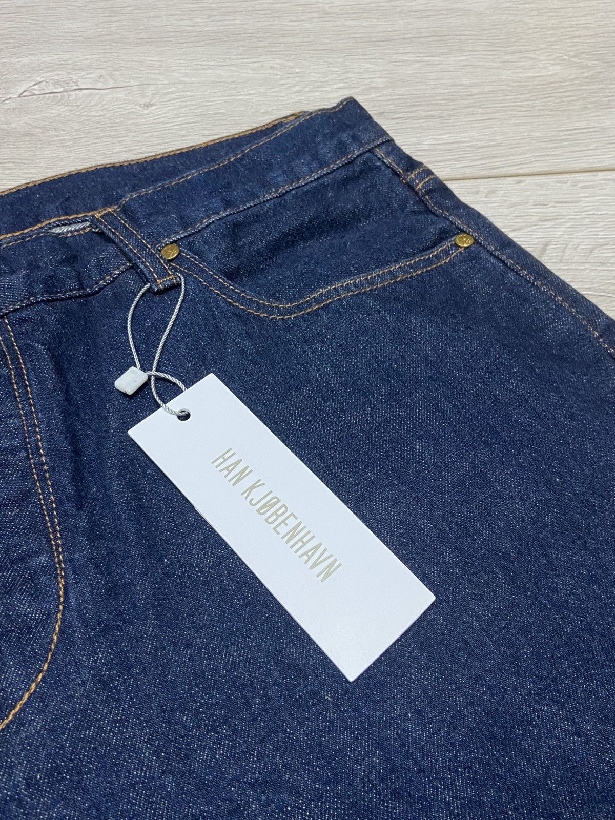 Han Kjobenhavn Han Kjobenhavn Japan 🇯🇵 denim jeans tapered Size US 36 / EU 52 - 9 Thumbnail