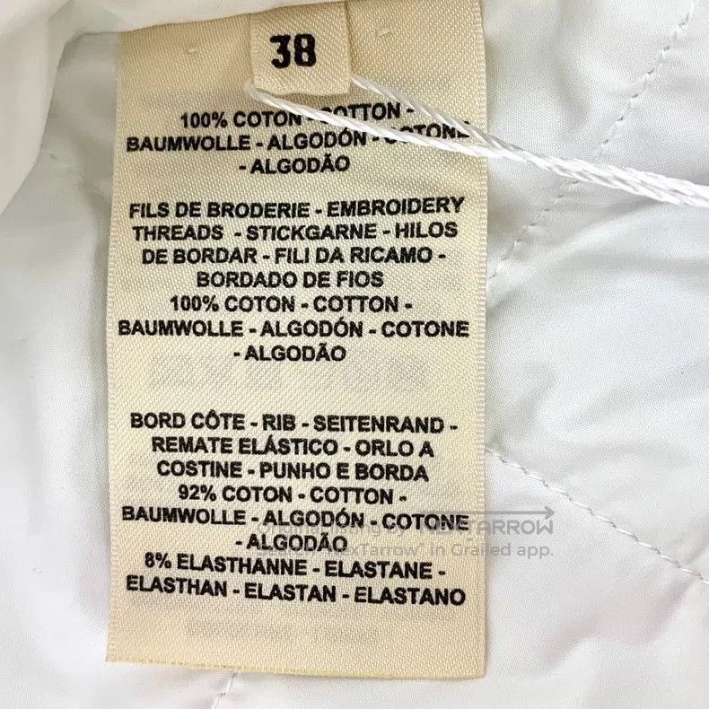 Hermes Hermes White Embroidered Cotton Jacket. Size M / US 6-8 / IT 42-44 - 6 Thumbnail