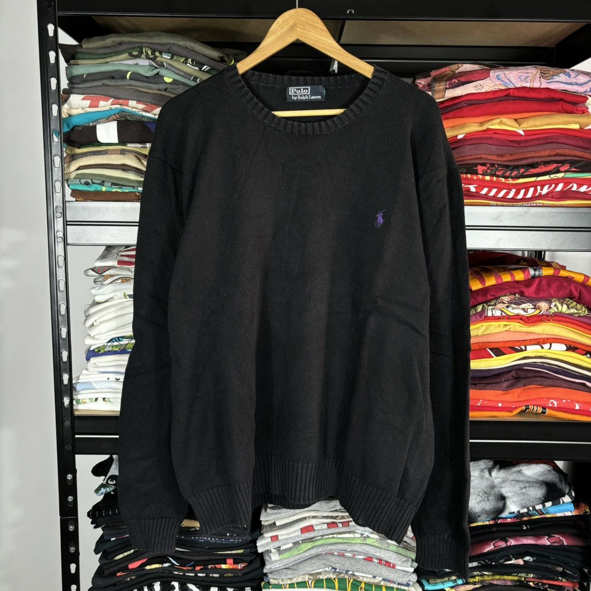 Polo Ralph Lauren × Vintage Polo by Ralph Lauren vintage men’s sweater pullover size xl Size US XL / EU 56 / 4 - 1 Thumbnail