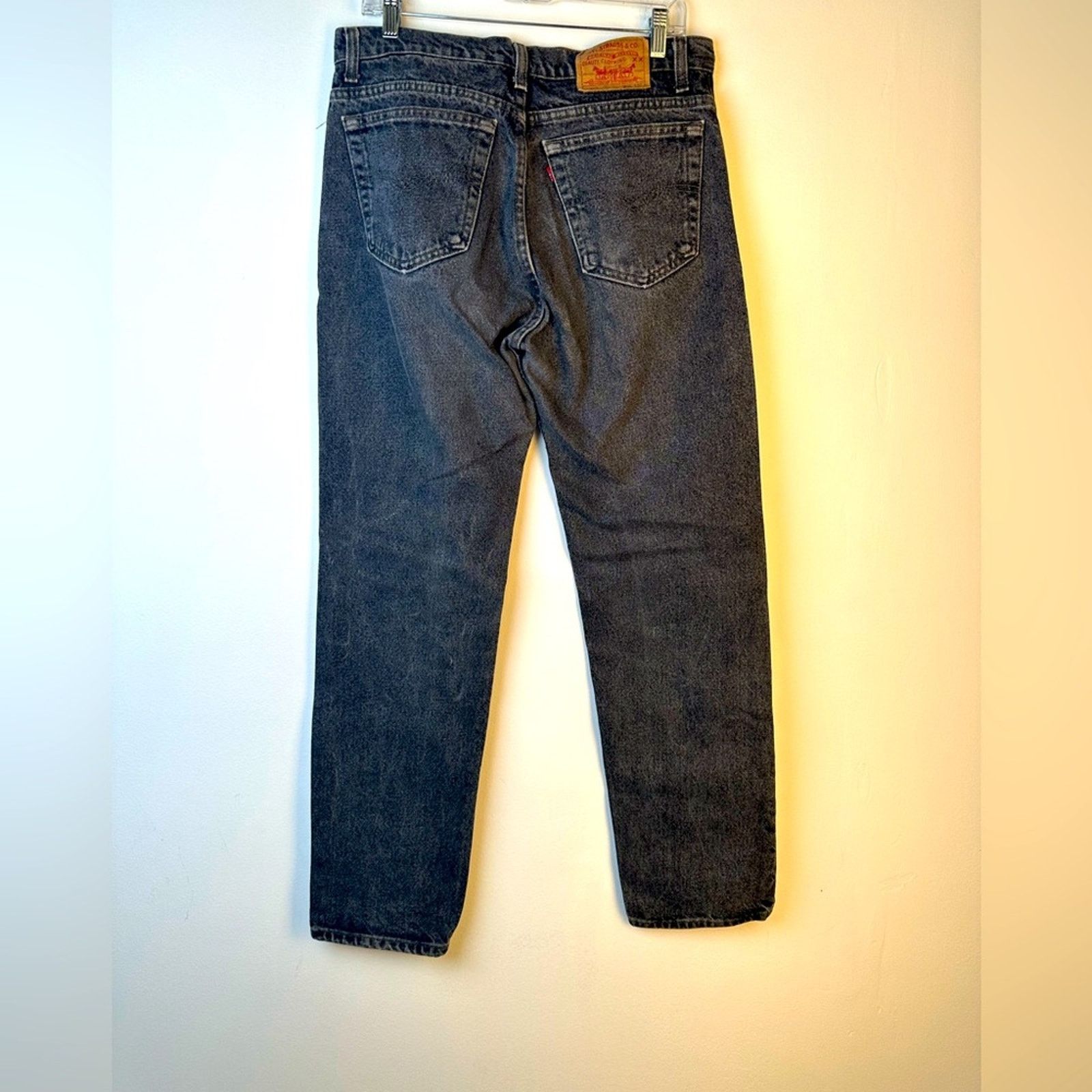Levi's Vintage Levi’s 505 Black Jeans Size US 32 / EU 48 - 3 Thumbnail