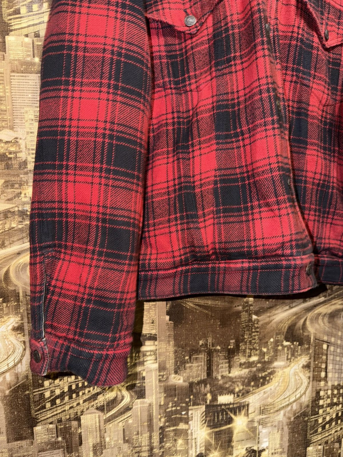Polo Ralph Lauren Polo Ralph Lauren Reversible Trucker Jacket Foxdale Black Size US XXL / EU 58 / 5 - 15 Thumbnail