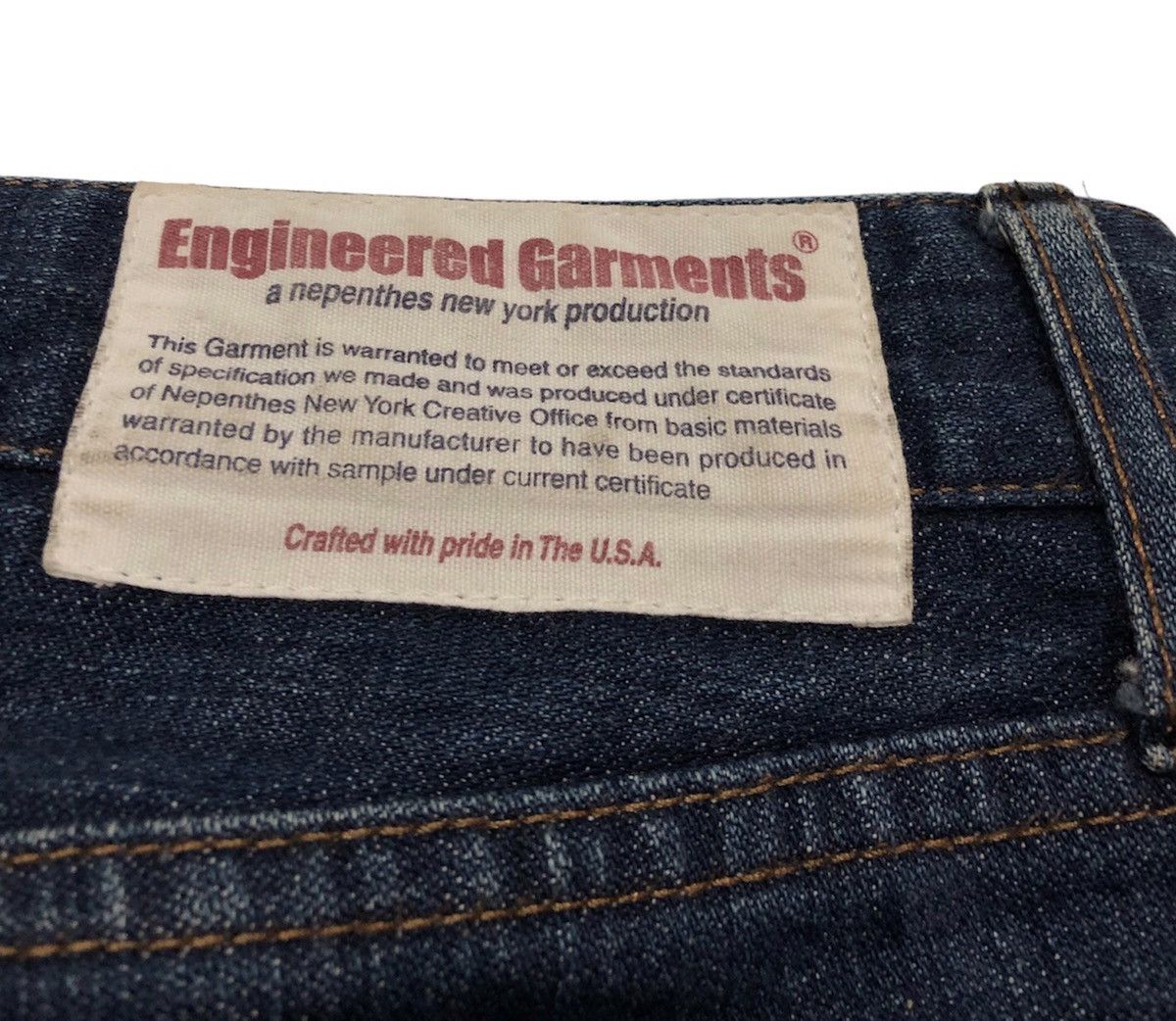 Engineered Garments Selvedge Denim Size US 29 - 5 Thumbnail