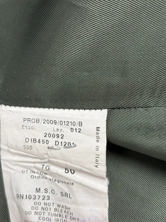 Emporio Armani AW2009 Emporio Armani Dark Green Wool Caban Jacket Size US M / EU 48-50 / 2 - 12 Thumbnail