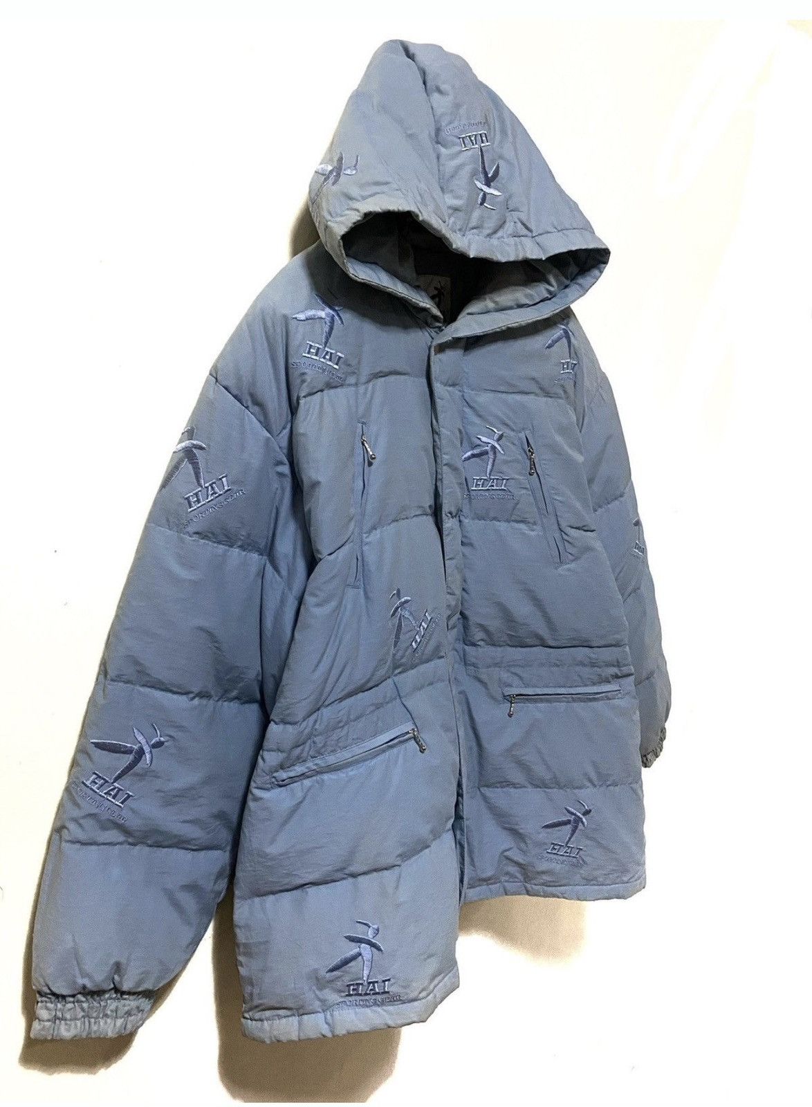 Hai Sporting Gear Rare🔥Hai Sporting Gear Issey Miyake Puffer Jacket Size US L / EU 52-54 / 3 - 4 Thumbnail