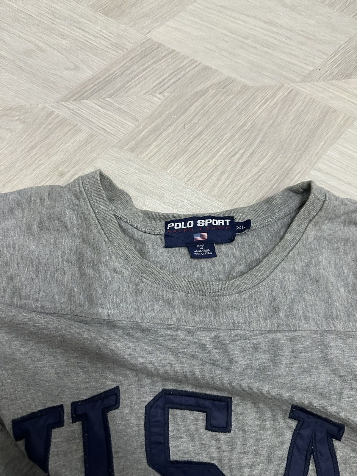Polo Ralph Lauren Vintage Polo Ralph Lauren Polo Sport USA L/S Shirt Size US XL / EU 56 / 4 - 10 Thumbnail
