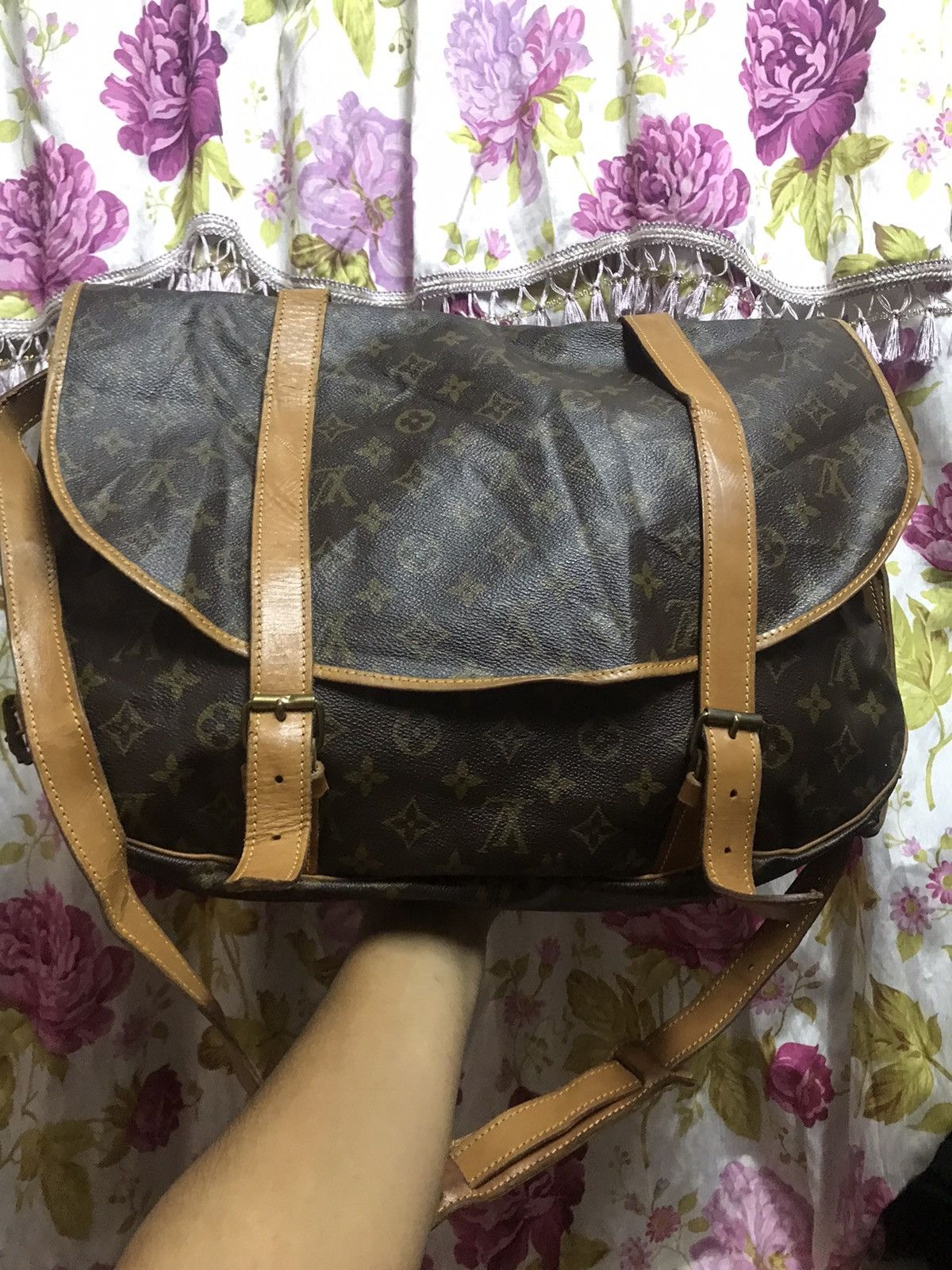Louis Vuitton Authentic Louis Vuitton Monogram Saumur 43 Size ONE SIZE - 2 Thumbnail