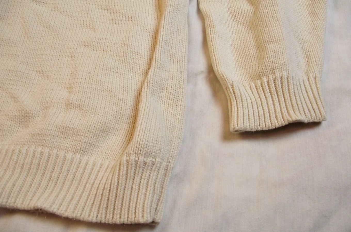 Cotton Traders Vintage Sweater Ivory US Flag Patriotic XXL Cabincore Size US XXL / EU 58 / 5 - 6 Thumbnail