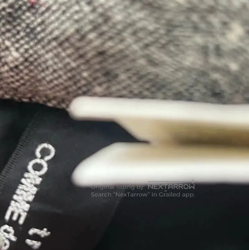 Comme des Garcons COMME des GARÇONS Gray Wool Midi Skirt . Size 23" - 6 Thumbnail