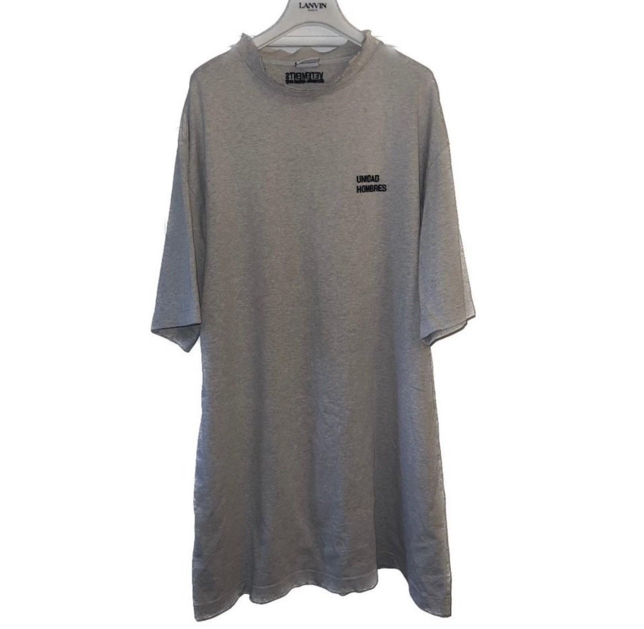 image of Vetements Unidad Hombres in Grey, Men's (Size Large)