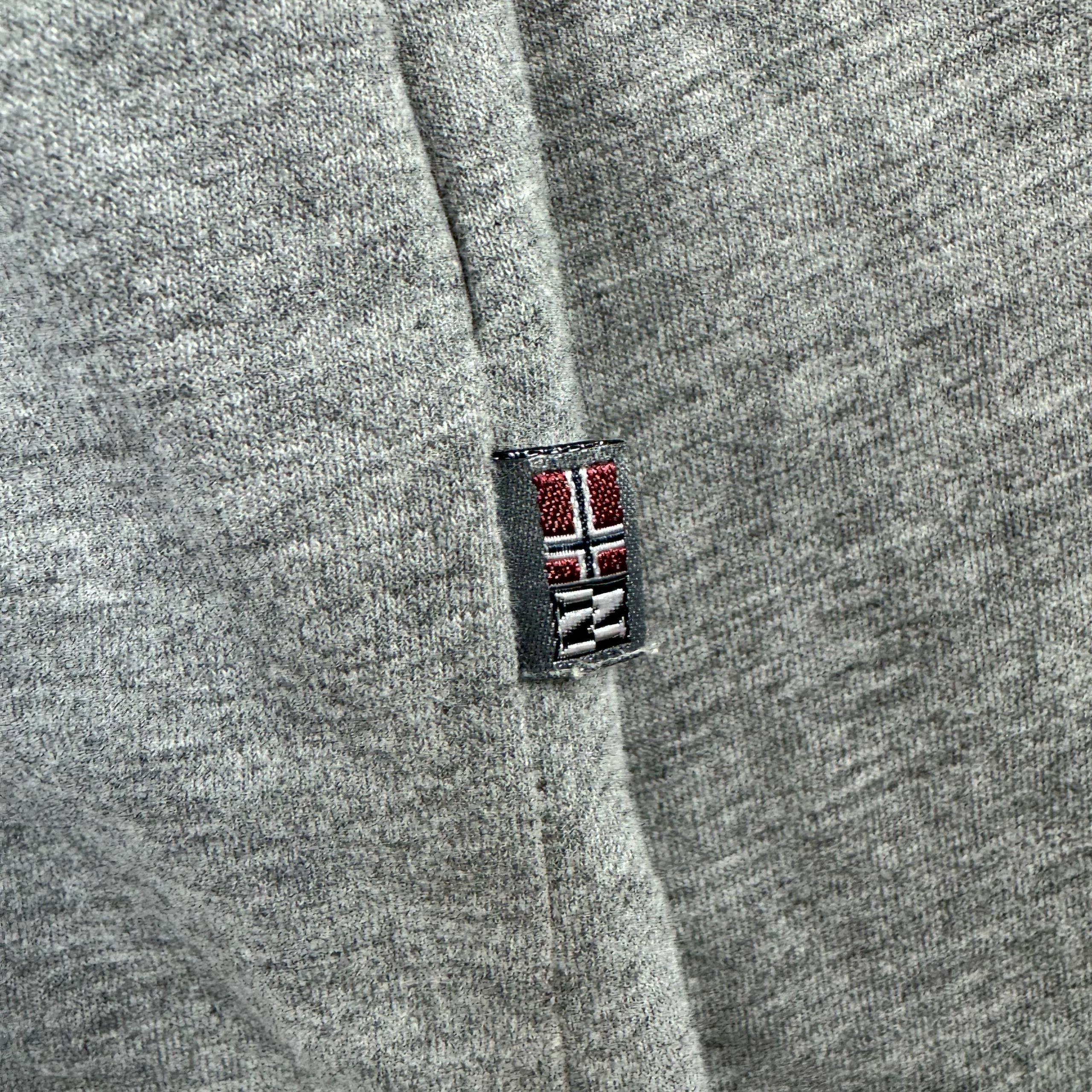 Napapijri Napapijri 1987 Logo Long Sleeve T-Shirt Grey Mens Size M Size US M / EU 48-50 / 2 - 3 Thumbnail
