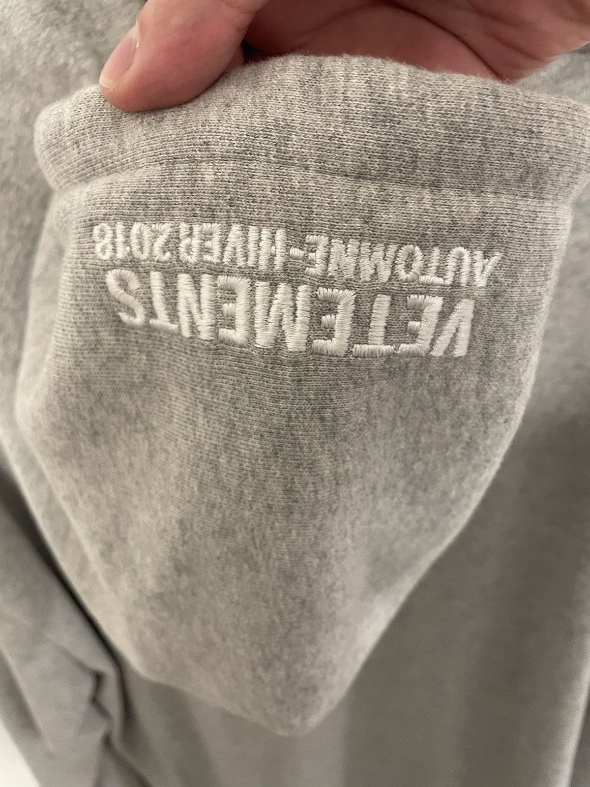 Vetements Vetements “french terry” light hoodie Size US M / EU 48-50 / 2 - 5 Thumbnail
