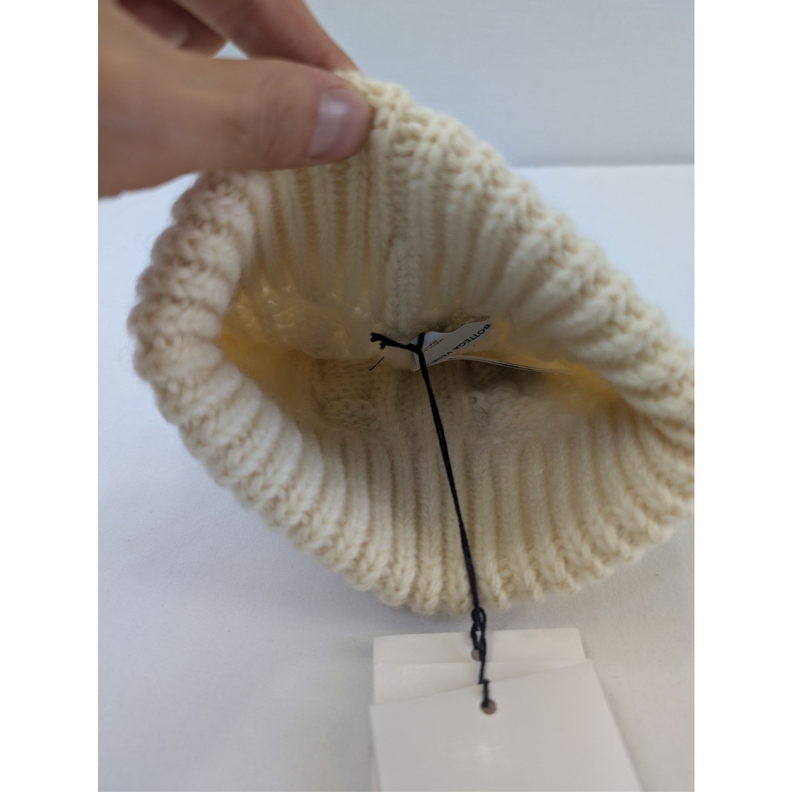 Bottega Veneta o1rshd1 Size: M / HW Chunky Wool Cable Knit Beanie Cap / Hat Size ONE SIZE - 7 Thumbnail