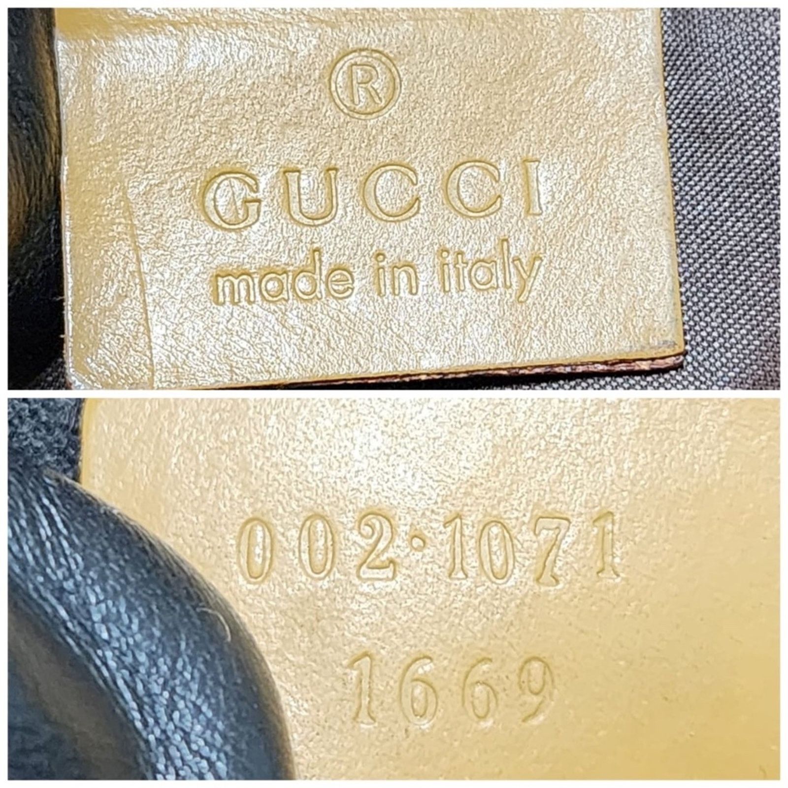 Gucci Au Gucci Vintage Piston Lock Jackie Shoulder Bag Brown/Beige Size ONE SIZE - 2 Thumbnail