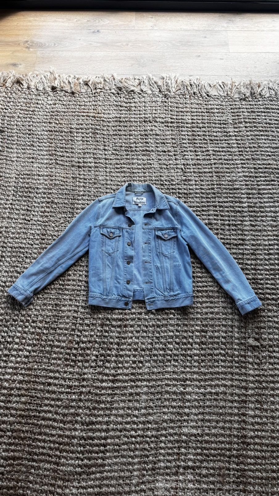 Acne Studios Acne Studios Denim Trucker Jacket Size US S / EU 44-46 / 1 - 1 Thumbnail