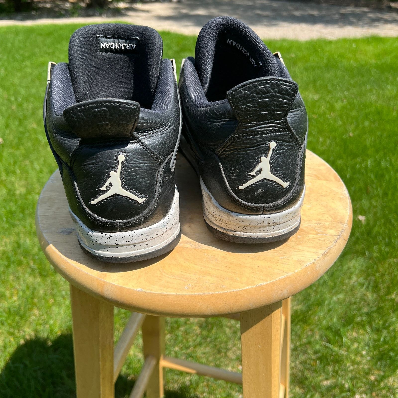Jordan Brand × Nike Nike Air Jordan 4 Retro LS Oreo 2015 Men's Shoes - Size 12 Size US 12 / EU 45 - 5 Thumbnail