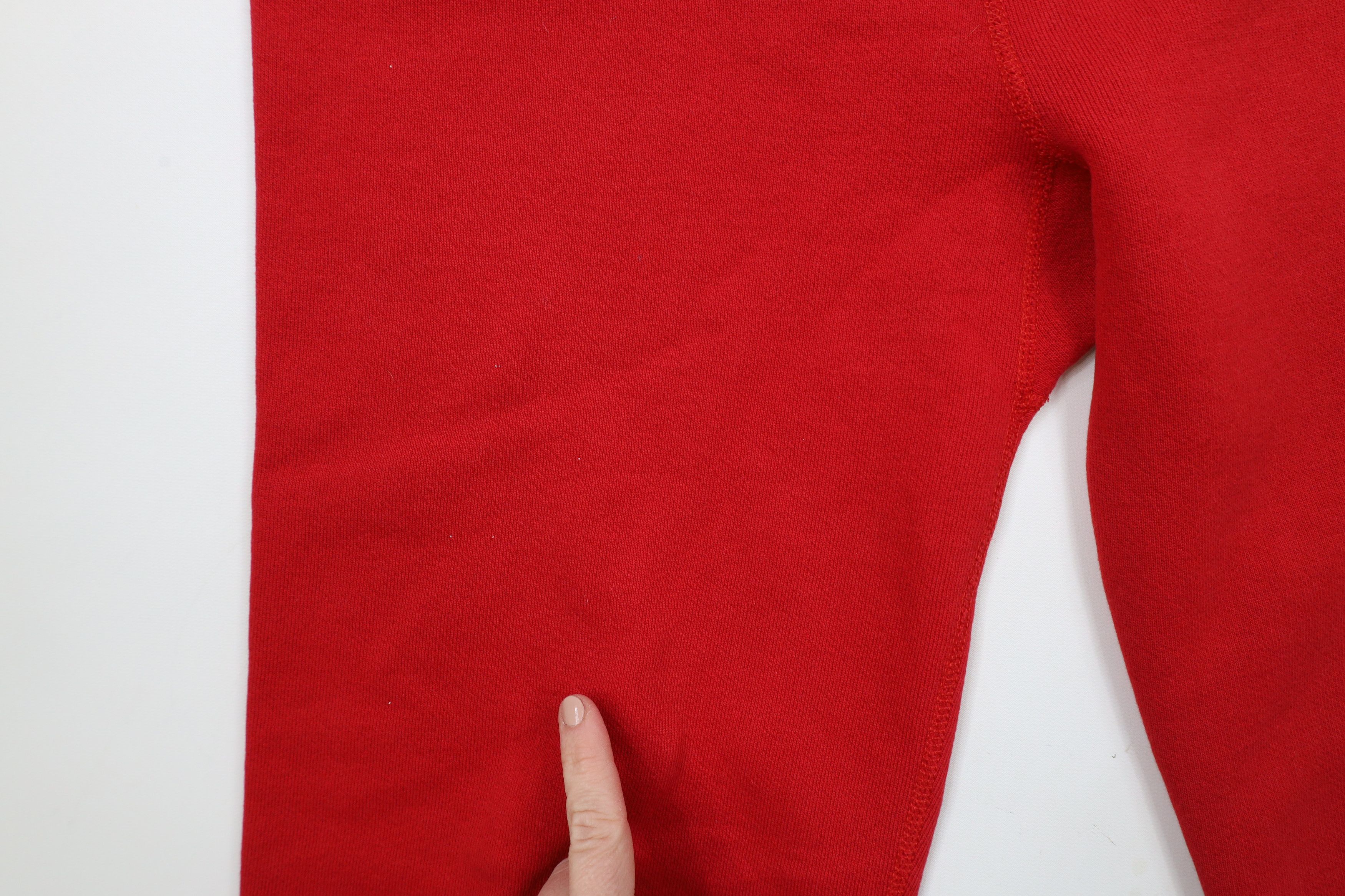 Vintage Vintage 70s 80s Streetwear Sweatpants Joggers Red USA Size US 34 / EU 50 - 6 Thumbnail