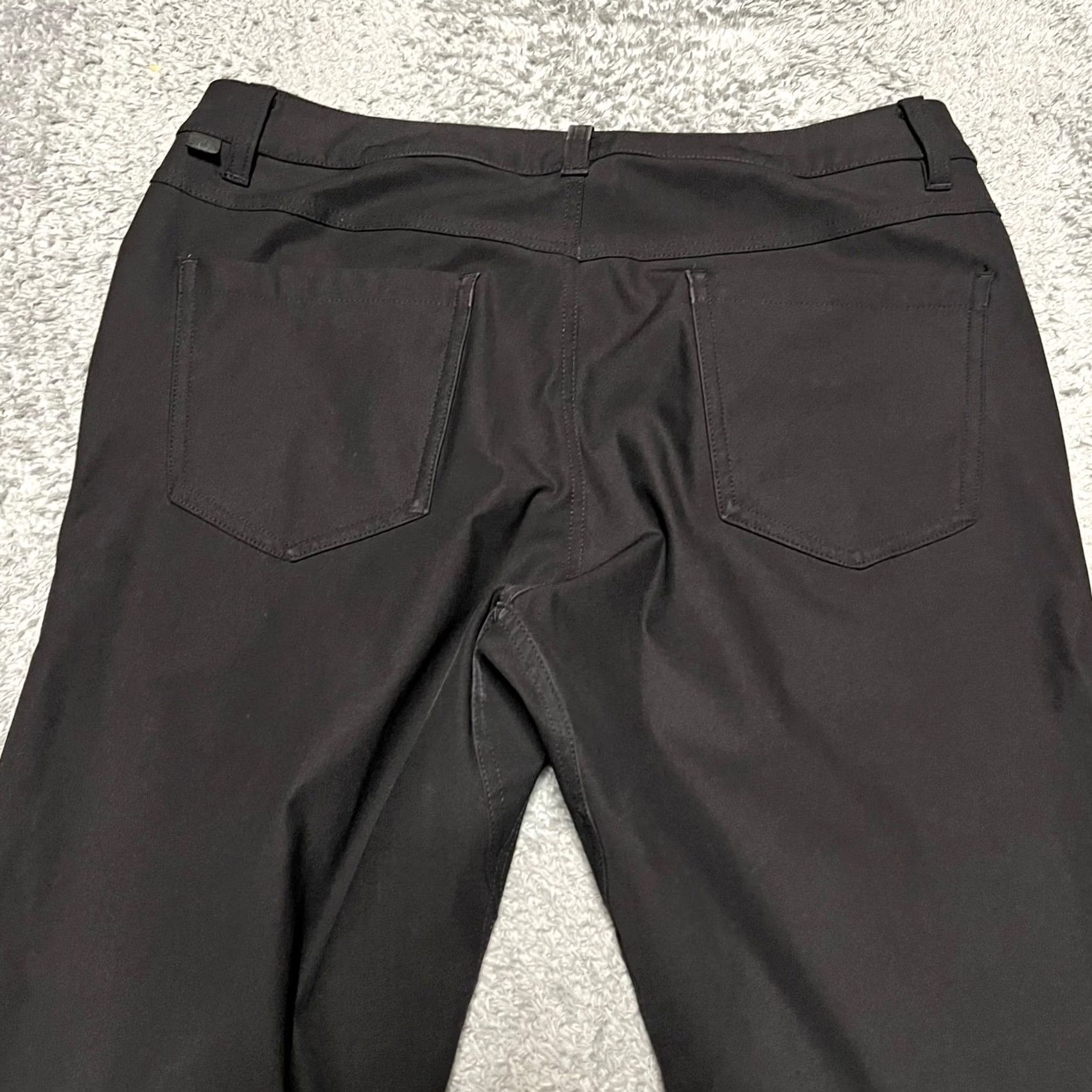 Lululemon Lululemon Pants Mens 31 x30.5 ABC Slim Fit Warpstreme Stretch M5972S Black, 30 in Inseam, Men's Ankle Pants Size 31 Regular Size US 31 - 4 Thumbnail