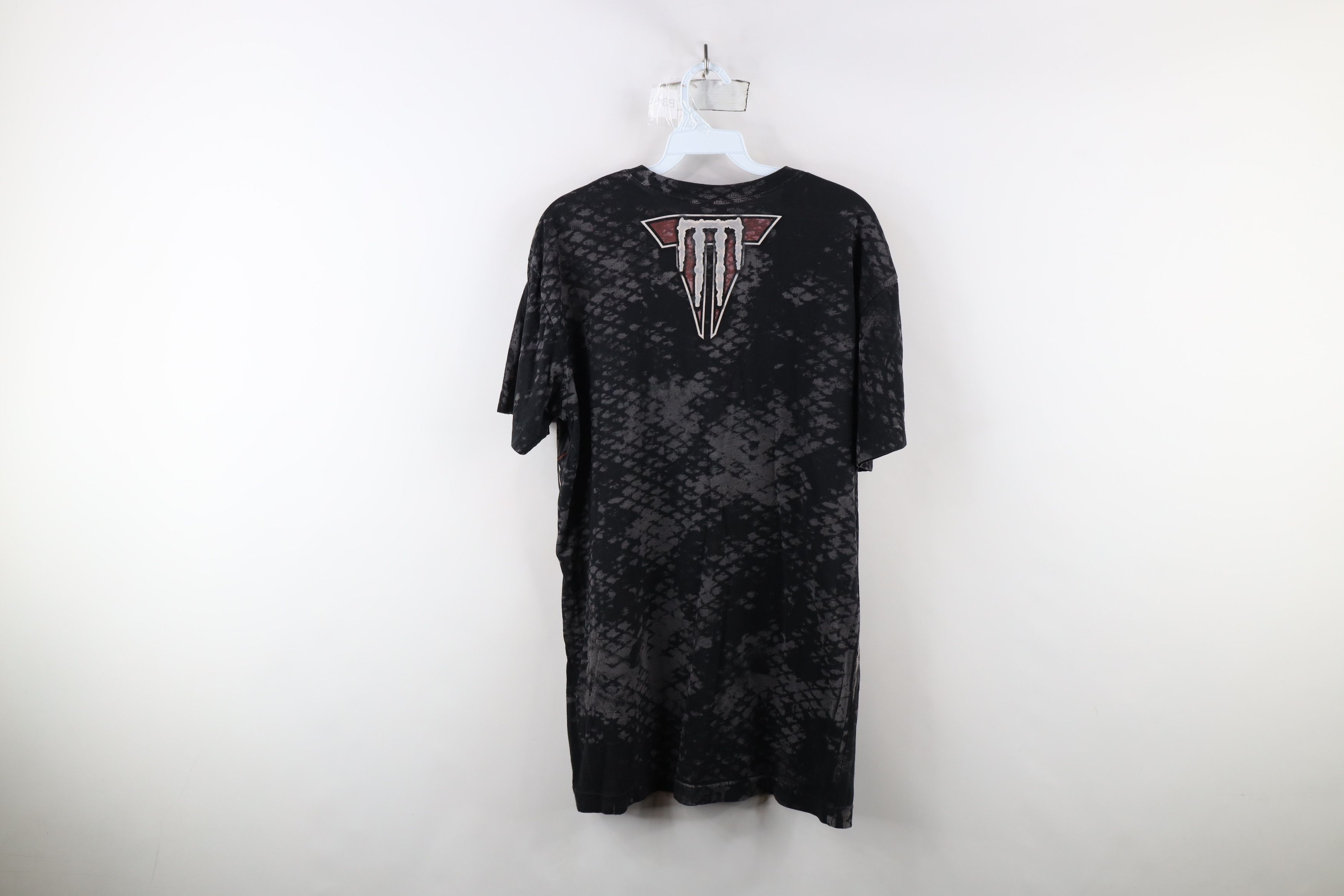 Affliction × Vintage Vintage Y2K Affliction Snake Skull All Over Print T-Shirt Size US L / EU 52-54 / 3 - 12 Thumbnail