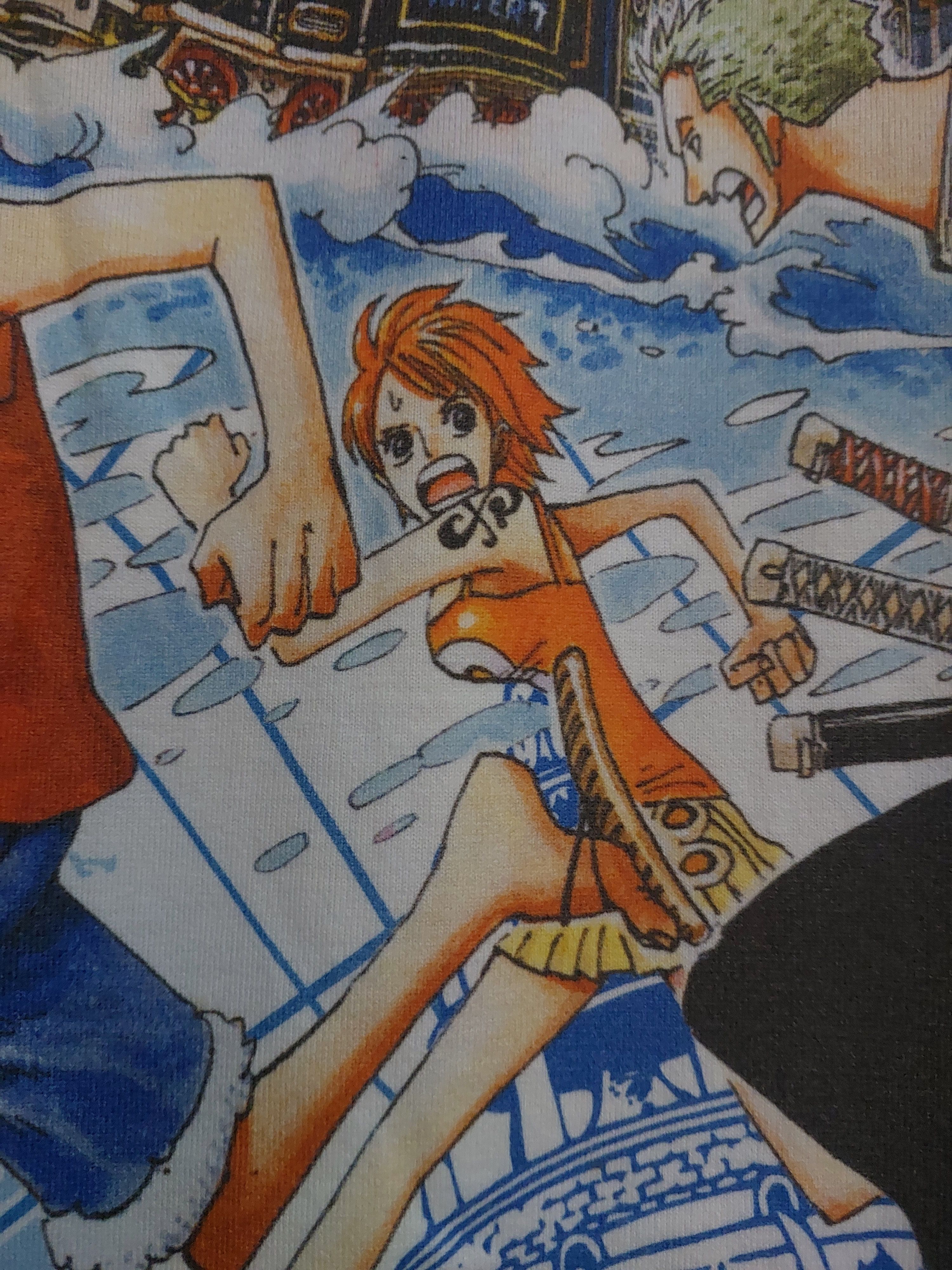 Anime × Japanese Brand × Vintage VINTAGE ONE PIECE ANIME WEEKLY JUMP TSHIRT Size US XS / EU 42 / 0 - 5 Thumbnail