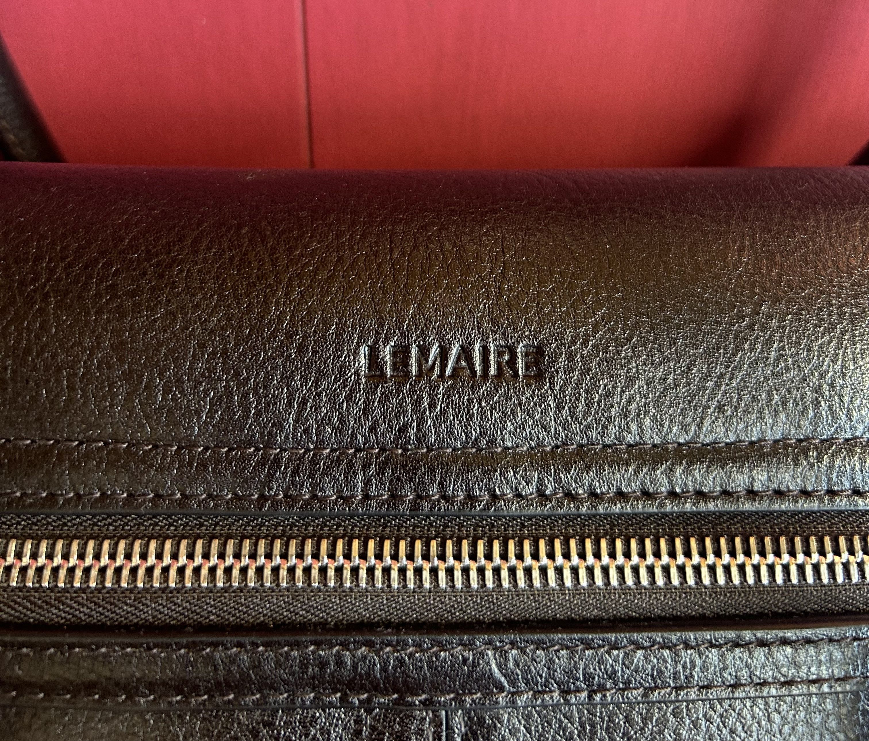 Lemaire Lemaire leather gear shoulder bag Size ONE SIZE - 5 Thumbnail