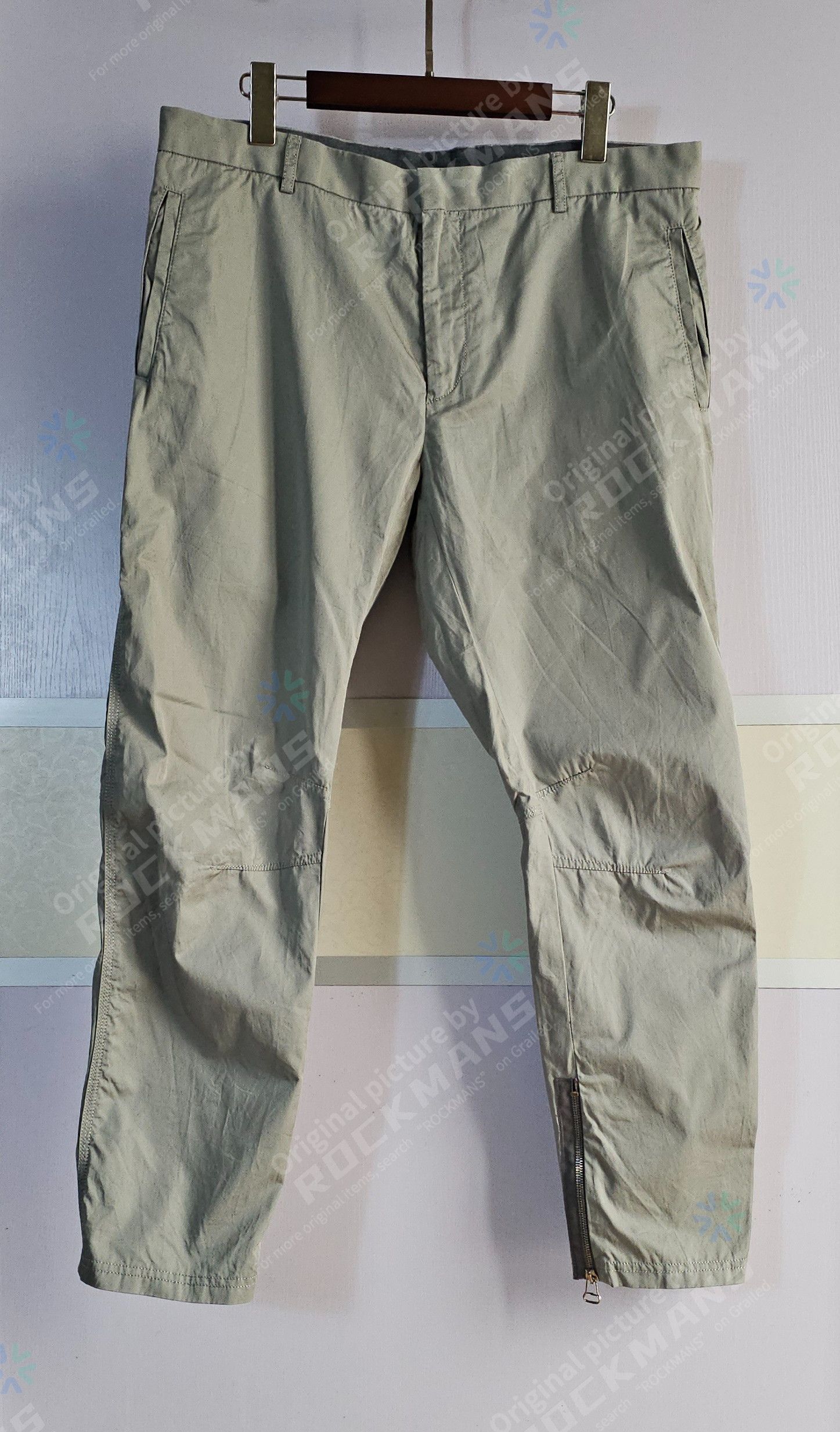 Lanvin Lanvin Biker straight-leg Trousers Casual Pants Size 50 Size US 34 / EU 50 - 1 Thumbnail