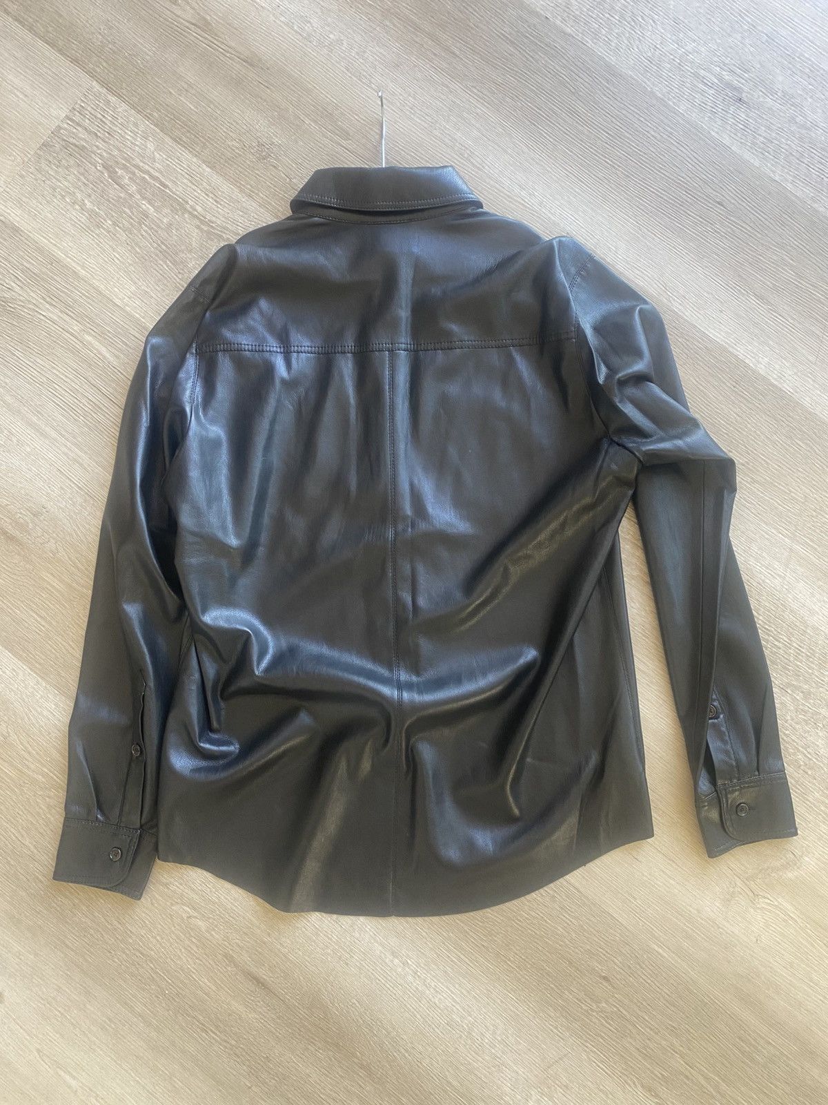 Nanushka Nanushka Men’s Vegan Leather shirt Size 36S - 2 Thumbnail