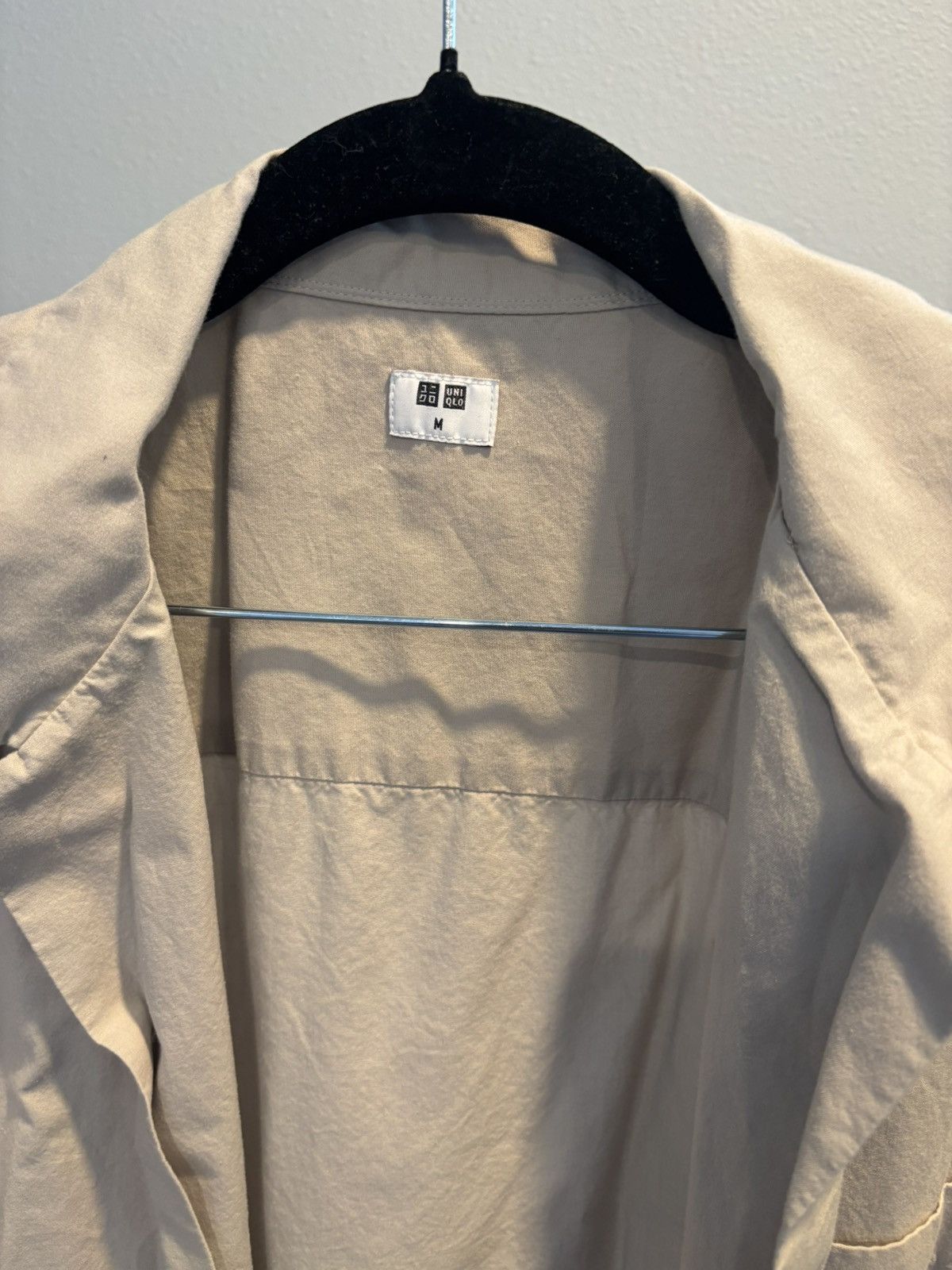 Uniqlo Uniqlo Open Collar Short Sleeve Shirt Size M 👕 Size US M / EU 48-50 / 2 - 2 Thumbnail