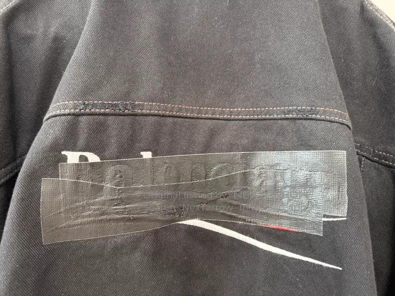 Balenciaga Balenciaga Denim Jacket Size US L / EU 52-54 / 3 - 3 Thumbnail