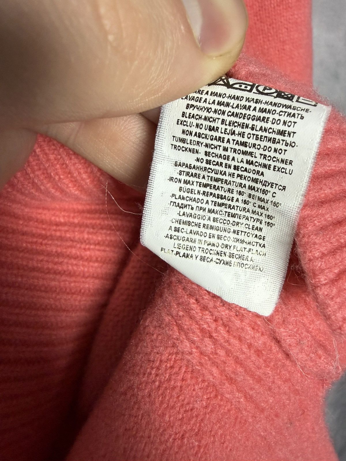 Gran Sasso Gran Sasso Sweater Knit Pink Wool Womens size 42 S Size S / US 4 / IT 40 - 12 Thumbnail
