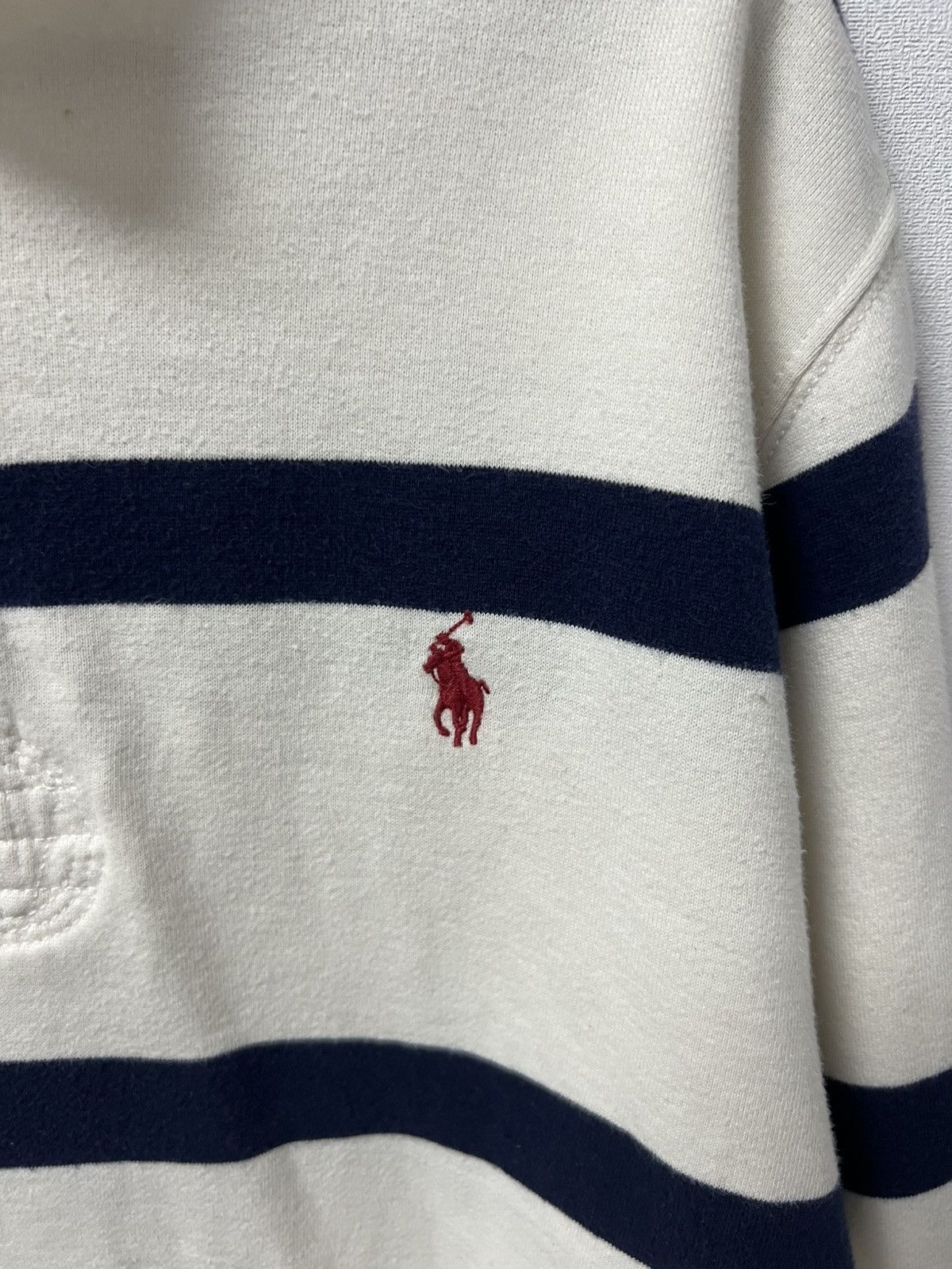 Polo Ralph Lauren Polo Ralph Lauren Rugby Long Sleeve Size US XL / EU 56 / 4 - 4 Thumbnail