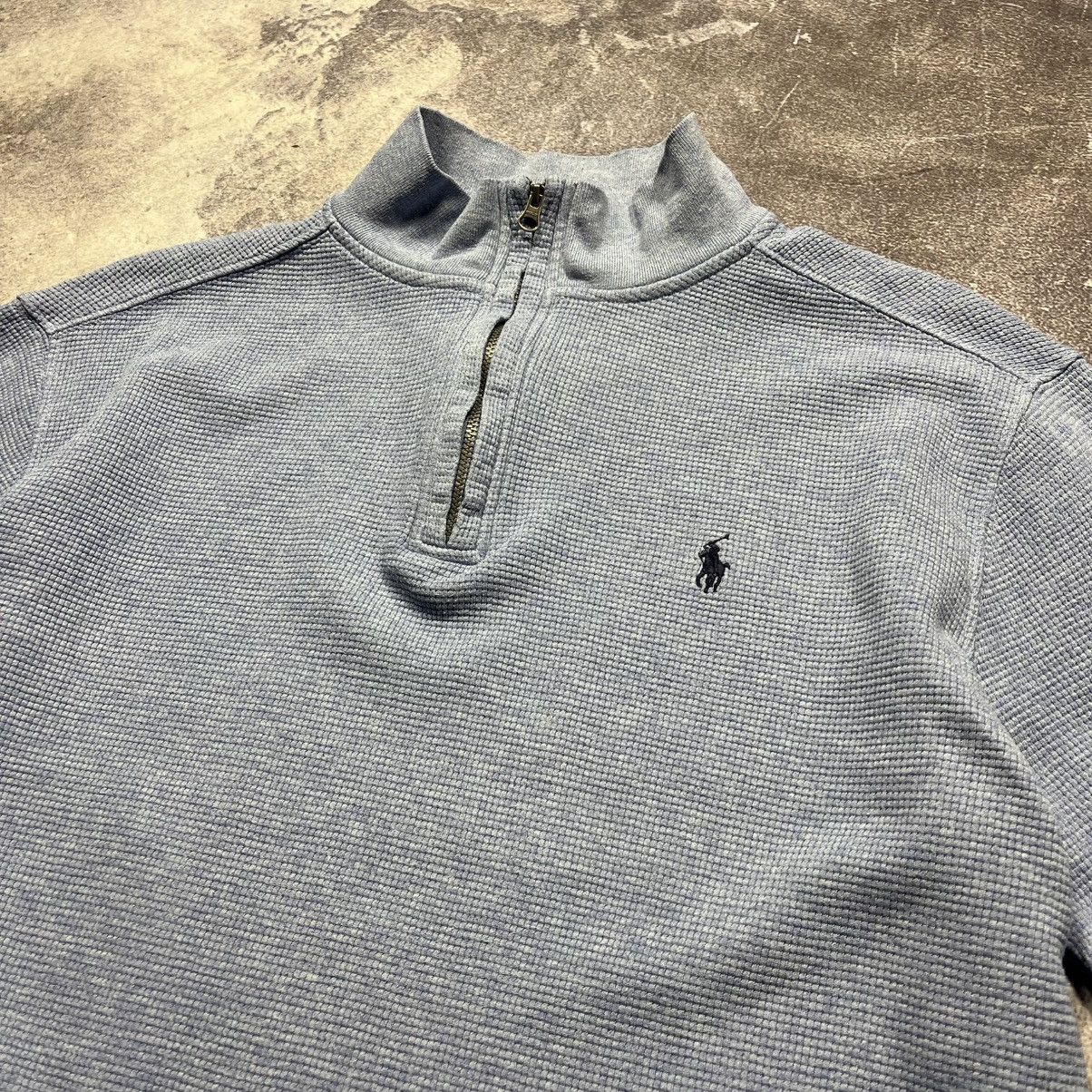 Polo Ralph Lauren Polo Ralph Lauren 1/3 Zip Sweater Vintage Streetwear Y2K Size US S / EU 44-46 / 1 - 5 Thumbnail