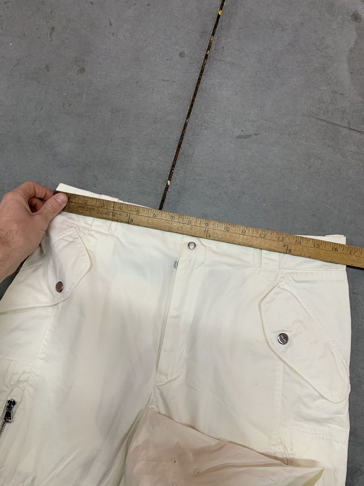 RLX Ralph Lauren Y2K Vintage Parachute Tactical Cargo Flight Pants 33x30 Size US 33 - 15 Thumbnail