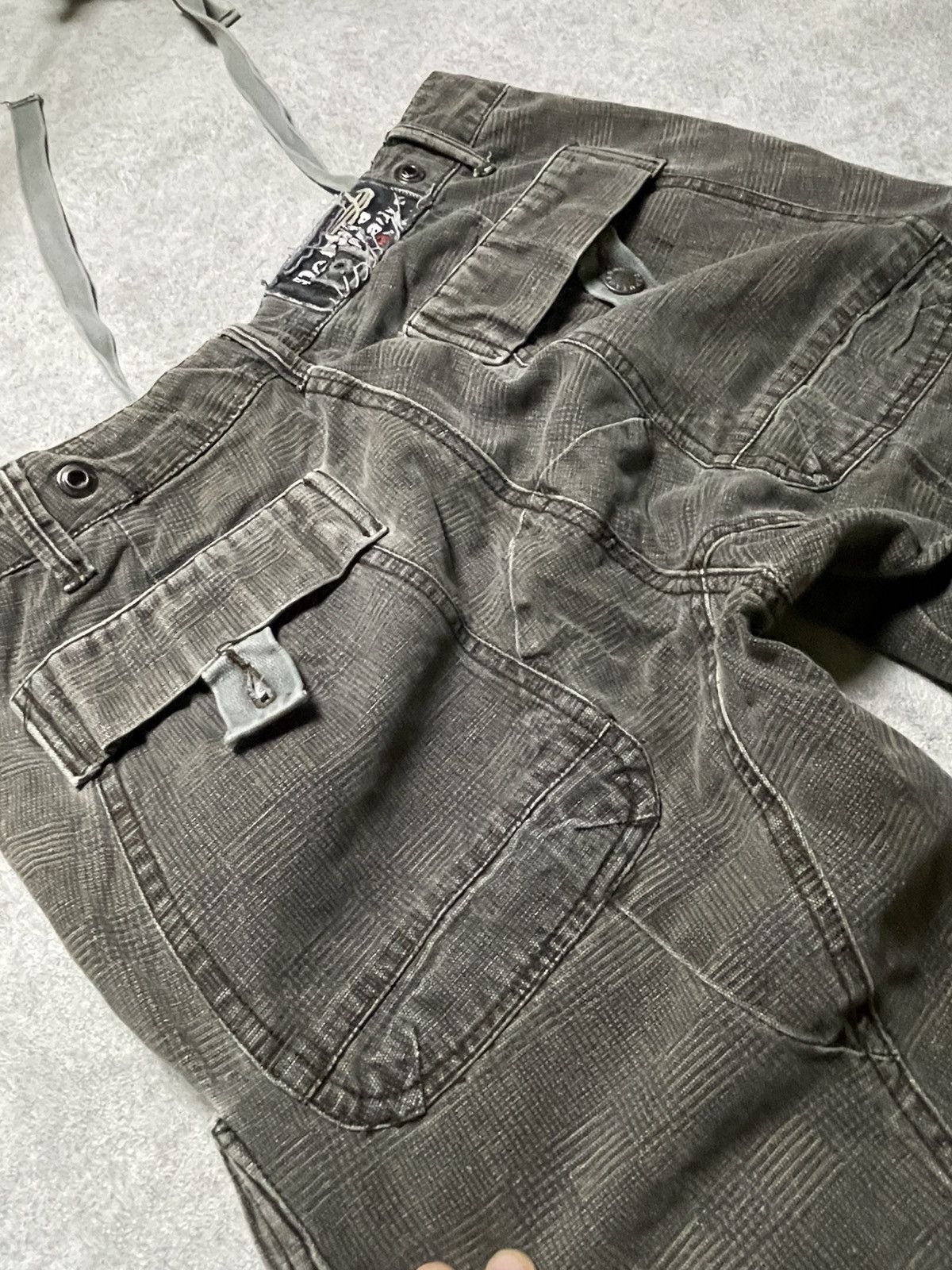 If Six Was Nine Skull DE PUTA MADRE Archive Denim Japan DPM69 Size US 30 / EU 46 - 11 Thumbnail