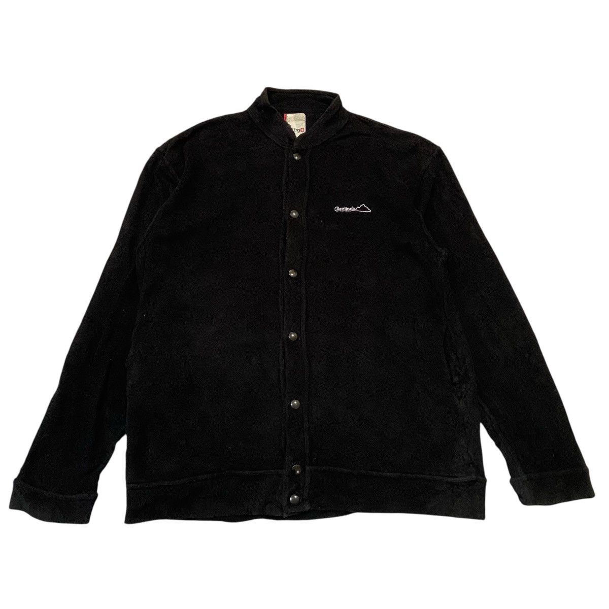Devilock Vintage Devilock Japan Pile Fleece Snap Button Cardigan Size US L / EU 52-54 / 3 - 1 Thumbnail