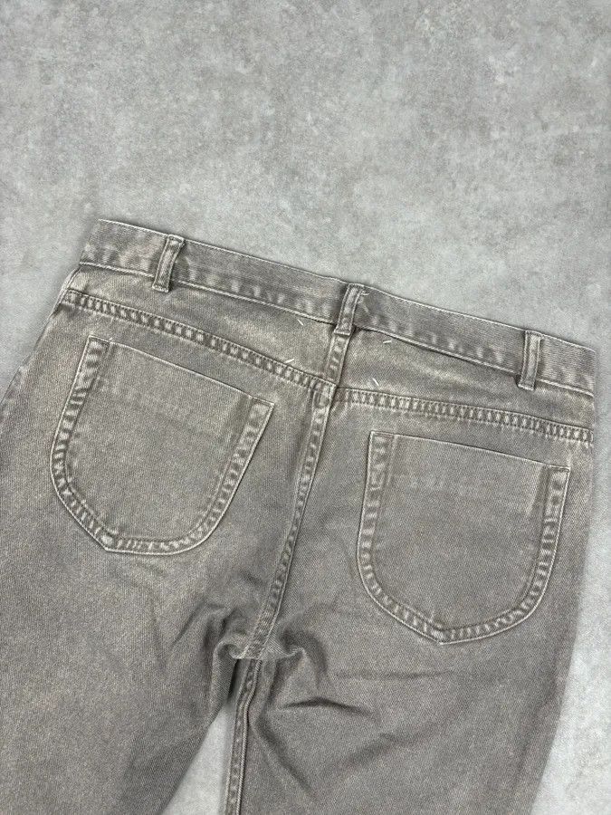 Maison Margiela SS2012 Maison Margiela Beige Denim Signature Distressed Shorts Size 26" / US 2 / IT 38 - 9 Thumbnail