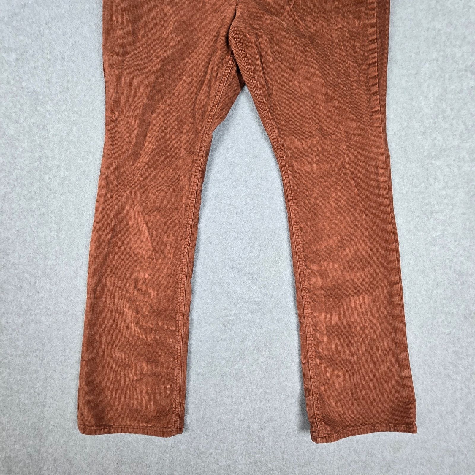 Old Navy Old Navy 14 Kicker Boot-Cut Corduroy Pants Rust Color Size 36" / US 14 / IT 50 - 5 Thumbnail