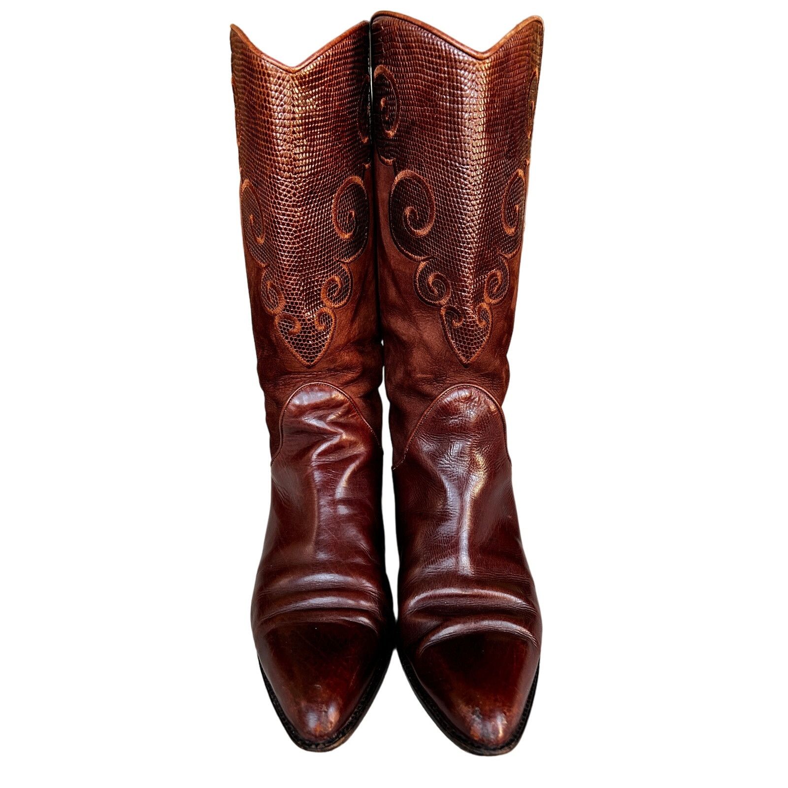 Other Via Spiga Brown Leather and Suede Boots size 10 Size US 10 / IT 40 - 2 Thumbnail