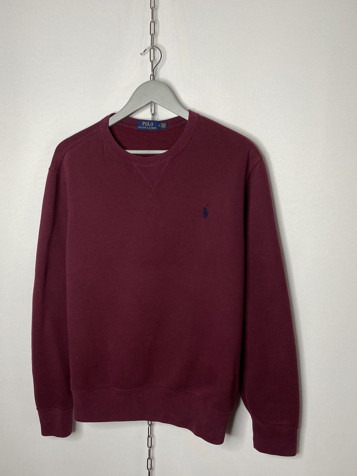 Vintage Vintage Polo Ralph Lauren Sweatshirt Jumper Pullover Size US M / EU 48-50 / 2 - 2 Thumbnail