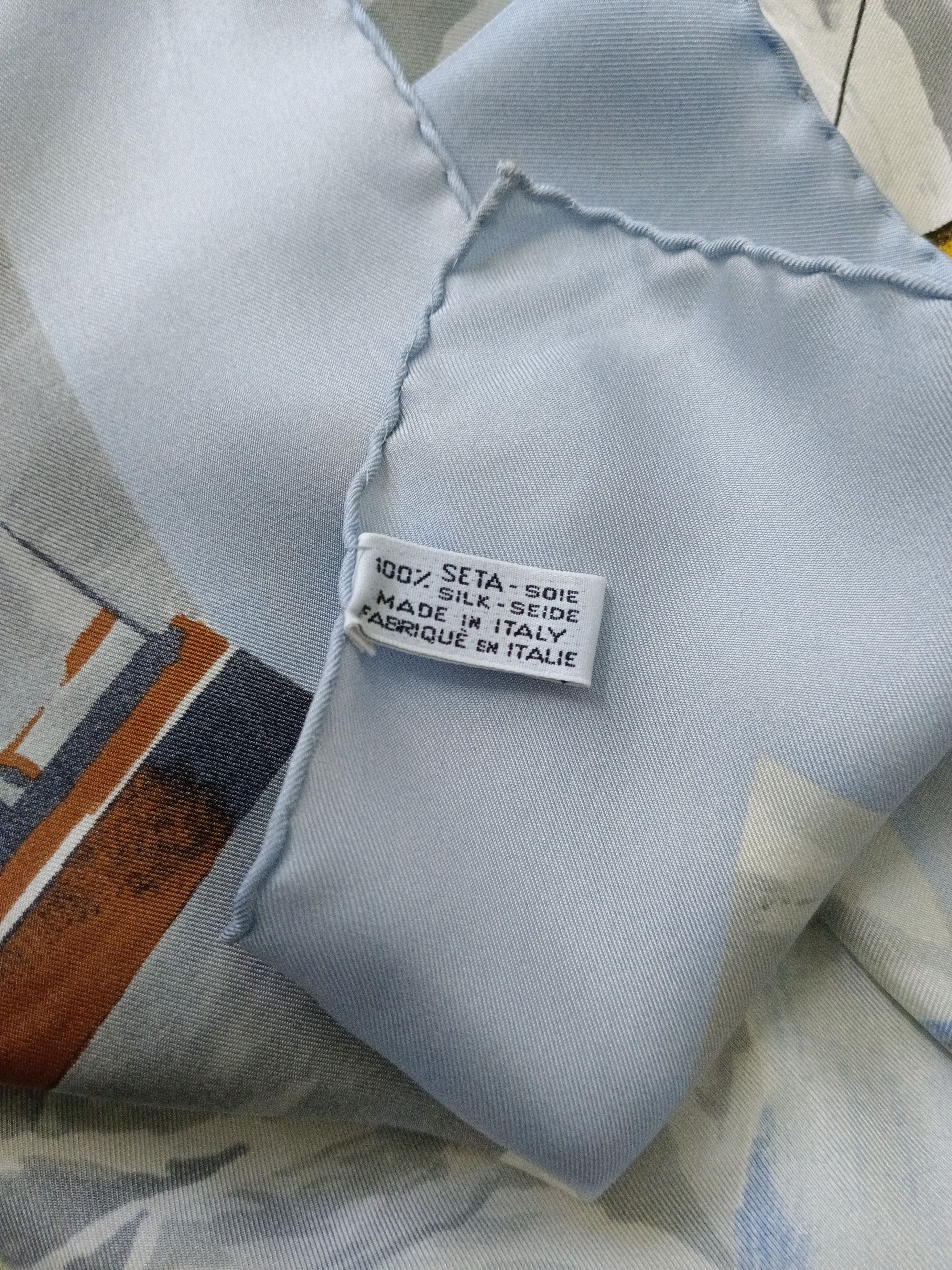 Celine Vintage CELINE Paris Silk-Arctic "Icebreaker" Expedition Size ONE SIZE - 6 Thumbnail