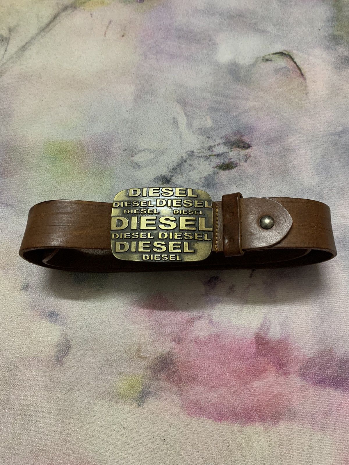 Diesel Vintage DIESEL Leather Belt Size ONE SIZE - 3 Thumbnail
