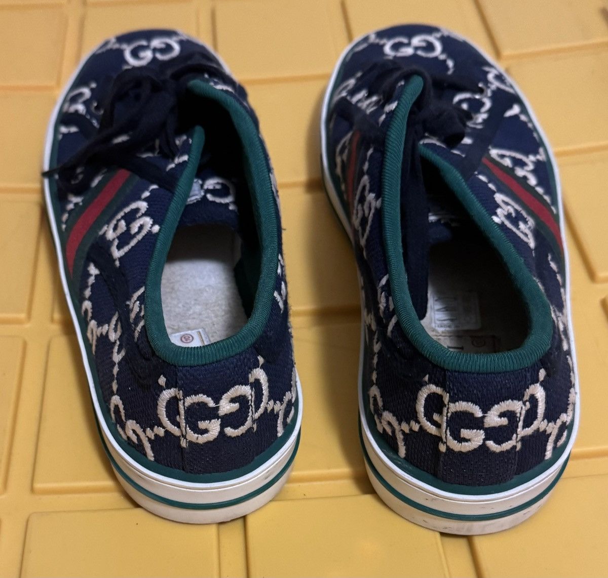 Gucci Gucci Tennis 1977 Navy Blue Size US 10 / EU 43 - 3 Thumbnail
