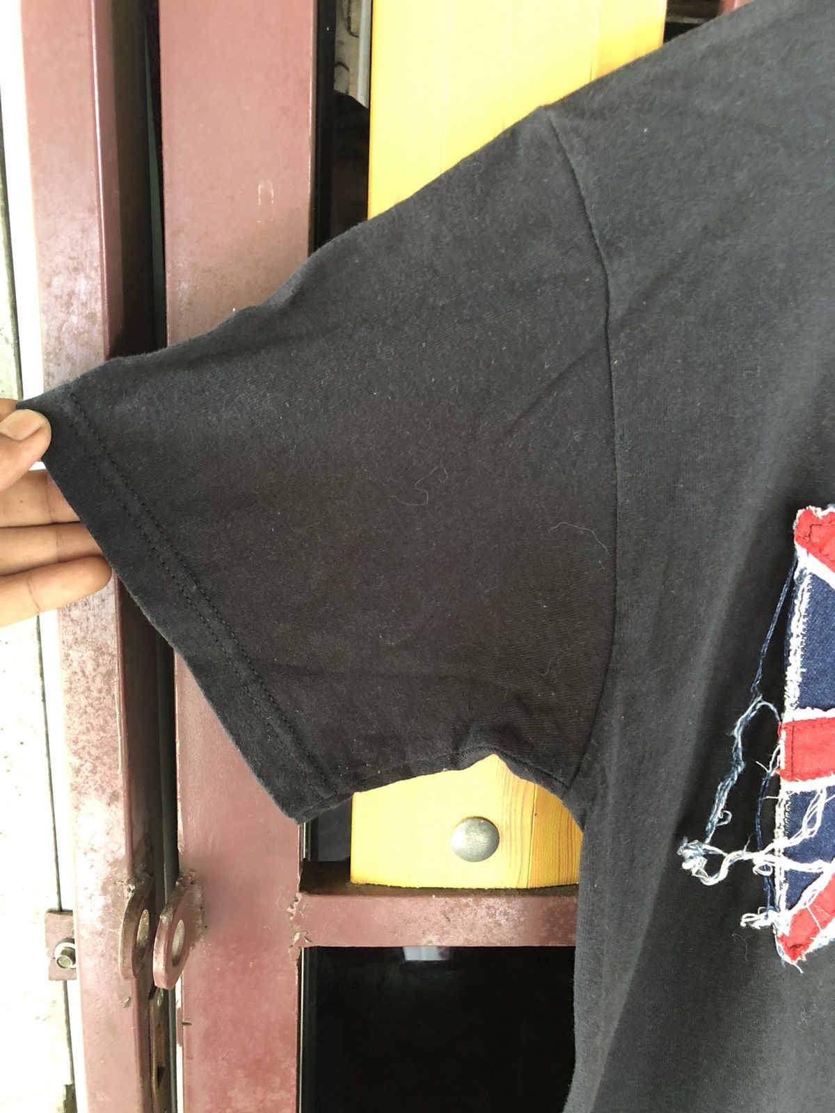 Vintage Vintage 90s Distressed Custom Union Jack Flag Size US M / EU 48-50 / 2 - 6 Thumbnail