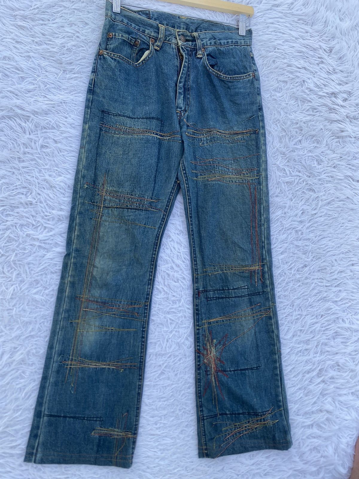 Hysteric Glamour Rare Vintage Hysteric Glamour Nice Design Kinky Jeans Size 27" / US 4 / IT 40 - 4 Thumbnail