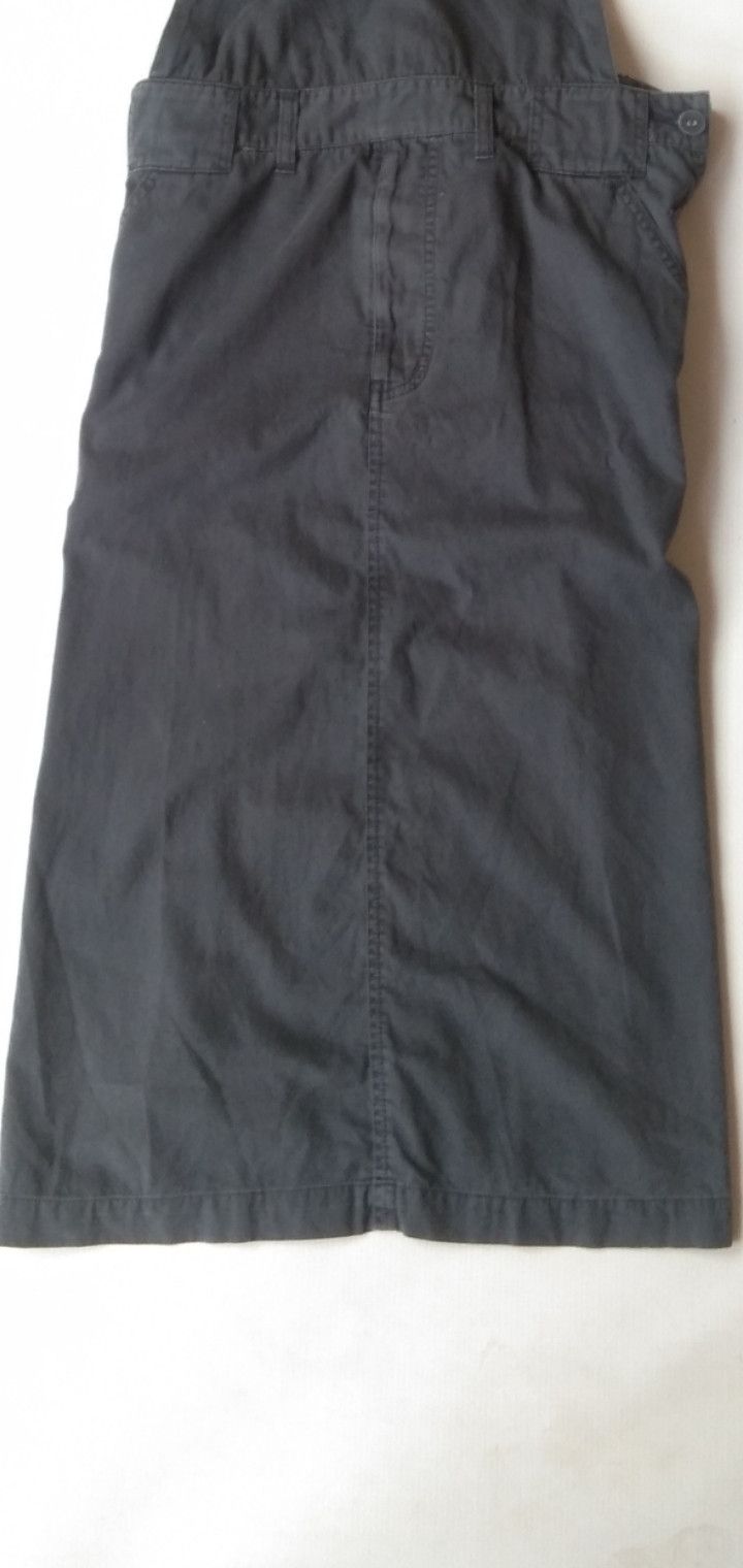 Issey Miyake IS Issey miyake navy skirt/over all Size 29" - 6 Thumbnail