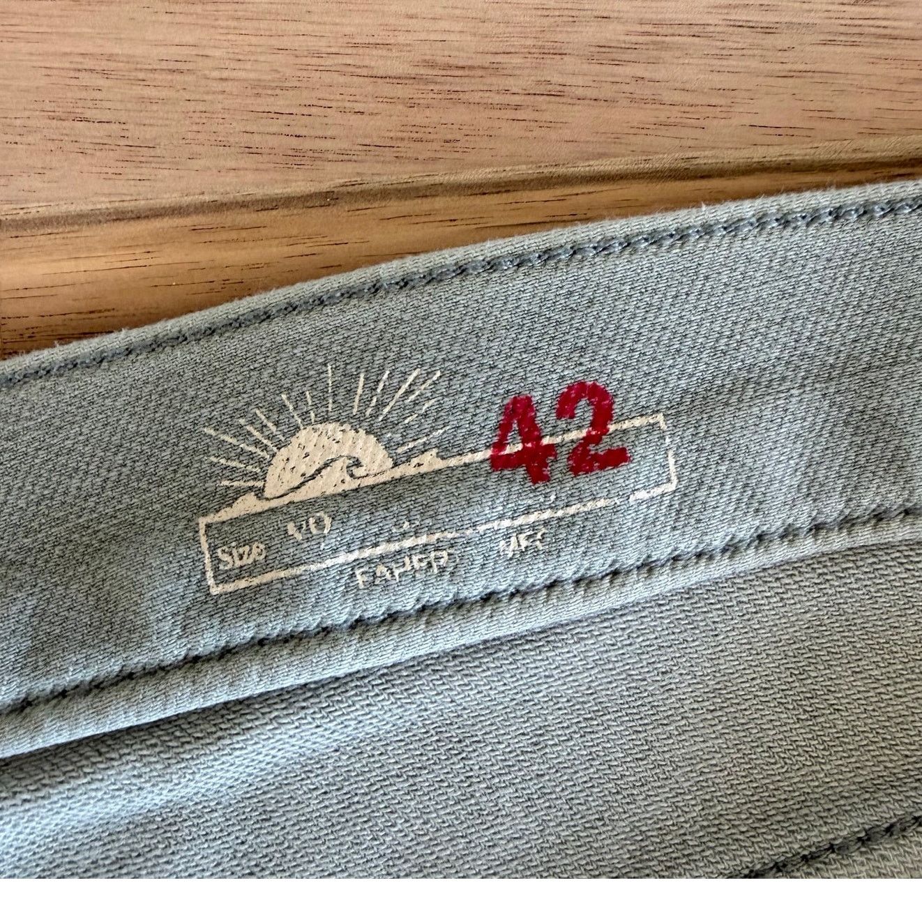 Faherty Faherty Green Stretch Terry 5 Pocket Pants Sz 42 Size US 42 / EU 58 - 2 Thumbnail