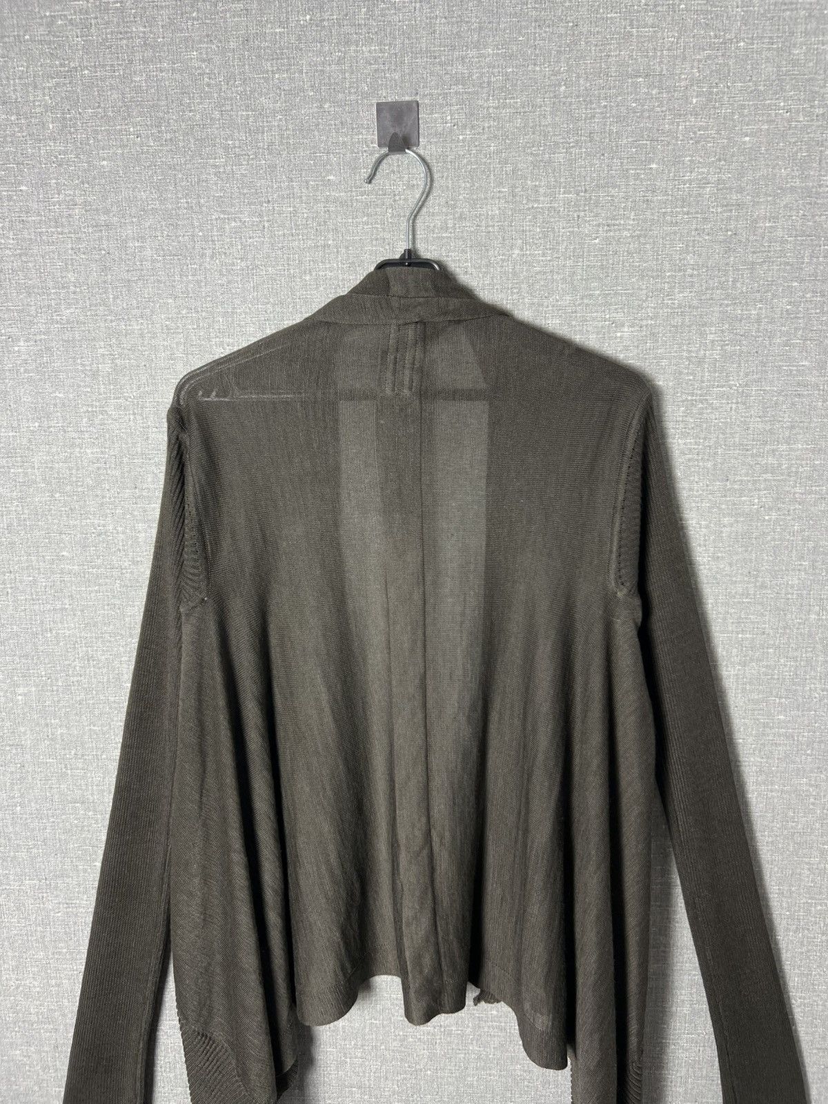 Rick Owens Avant-Garde Rick Owens NASKA S/S 12 Mesh Open Front Cardigan Size S / US 4 / IT 40 - 18 Thumbnail