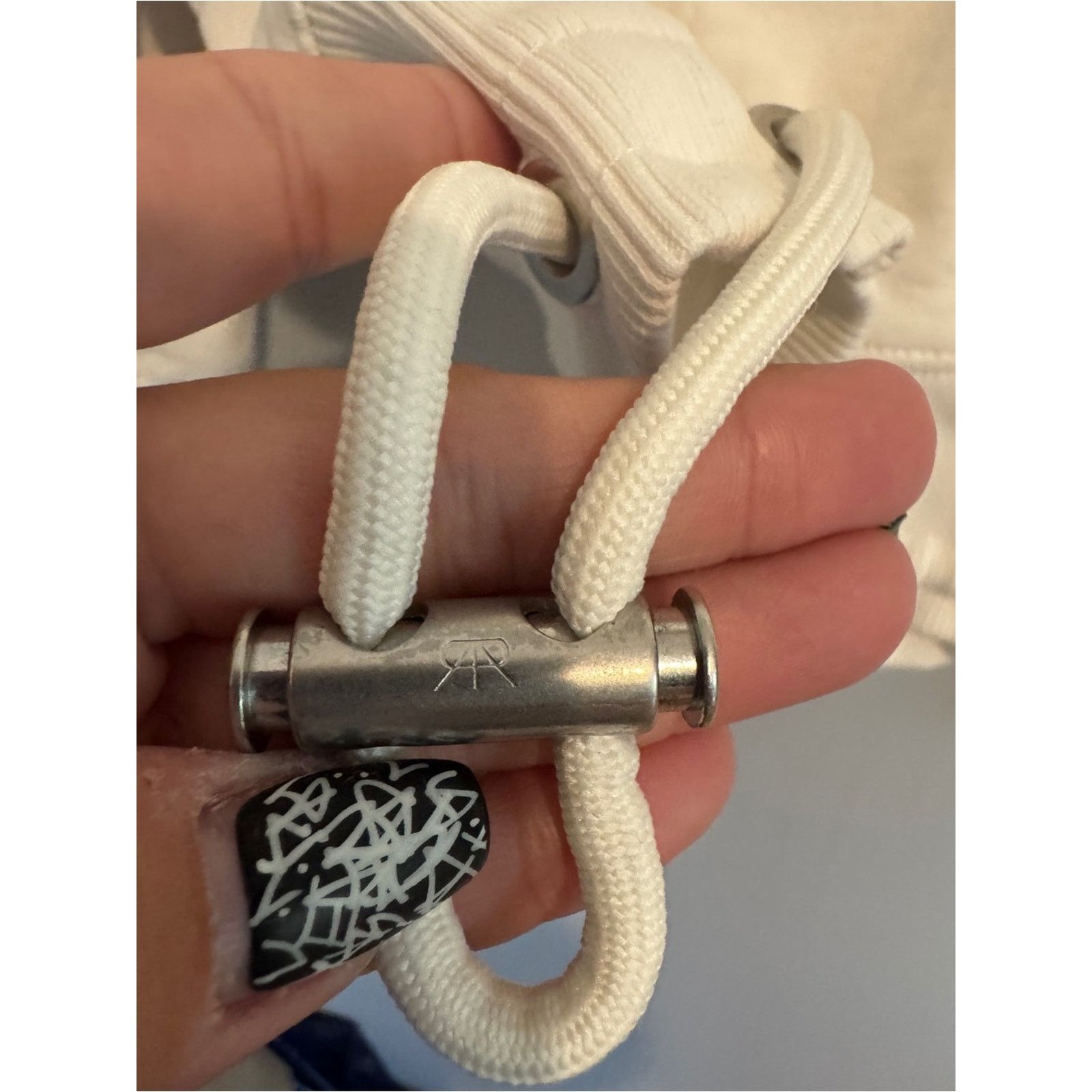 Rta RTA OVERSIZED WHITE MAZE HOODIE- Small Size US S / EU 44-46 / 1 - 6 Thumbnail
