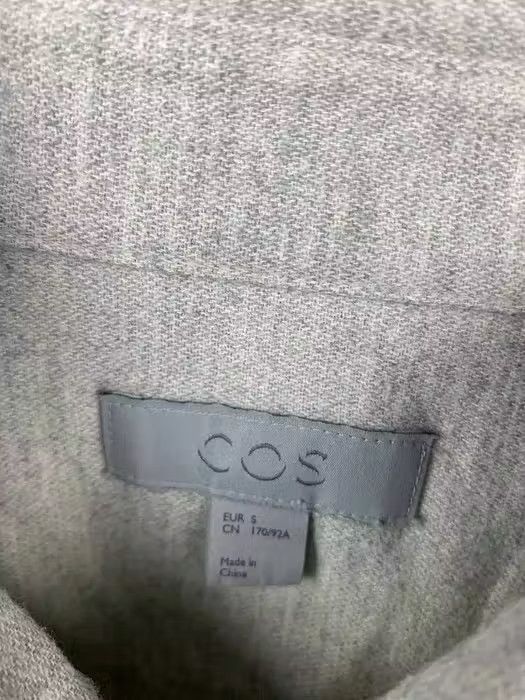 Cos Cos shirt button size S color grey classic casual Size US S / EU 44-46 / 1 - 3 Thumbnail